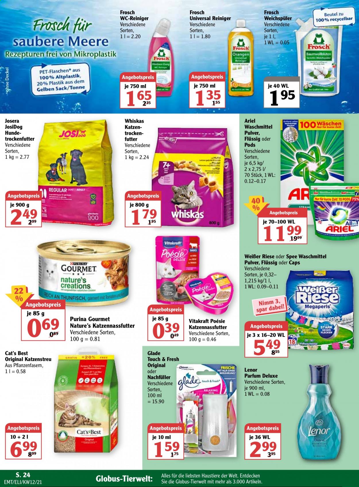 Globus Prospekte  - 22.03.2021 - 27.03.2021. Seite 24