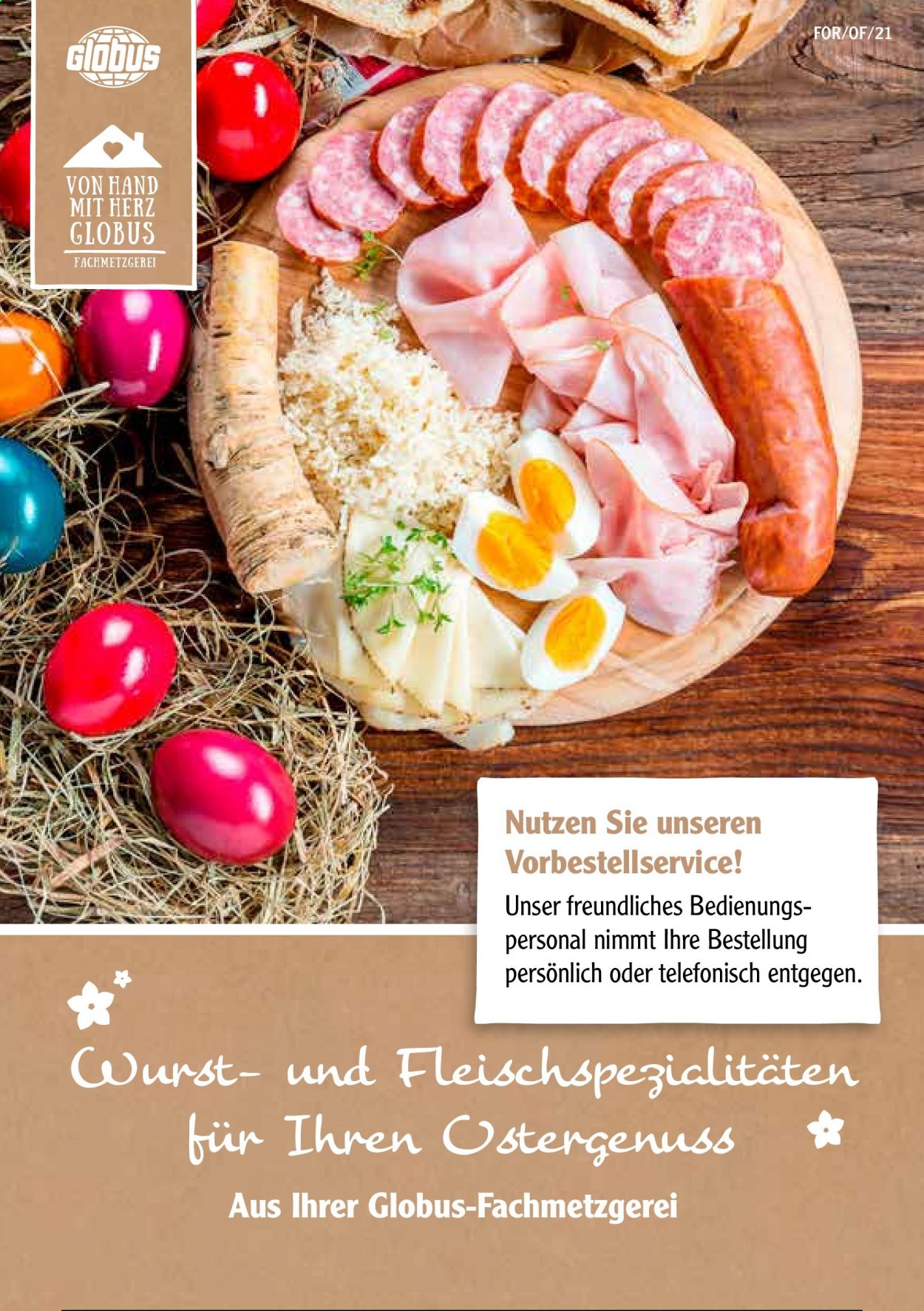 Globus Prospekte  - 22.03.2021 - 3.04.2021. Seite 1