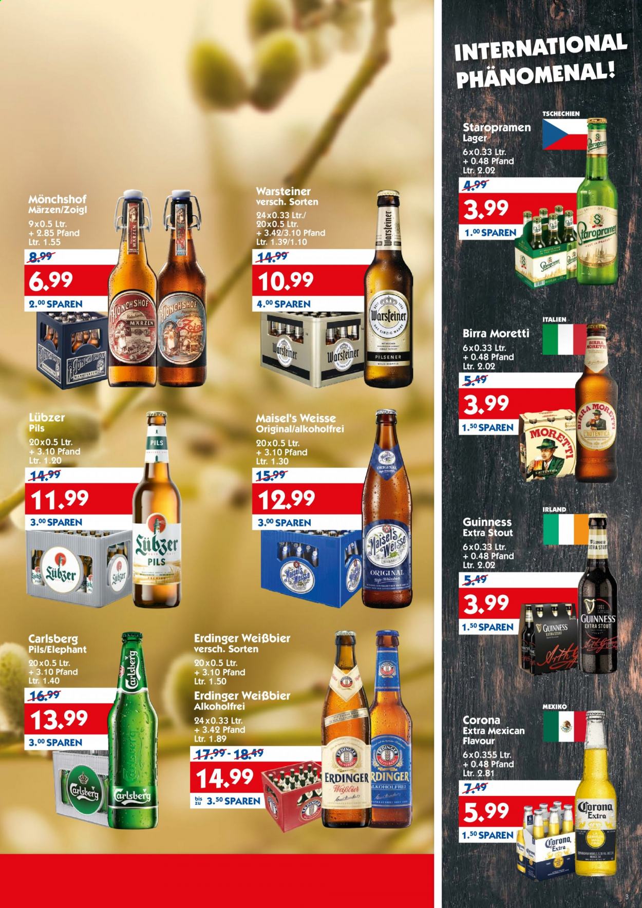 Hol'ab! Getränkemarkt Prospekte  - 22.03.2021 - 27.03.2021. Seite 3