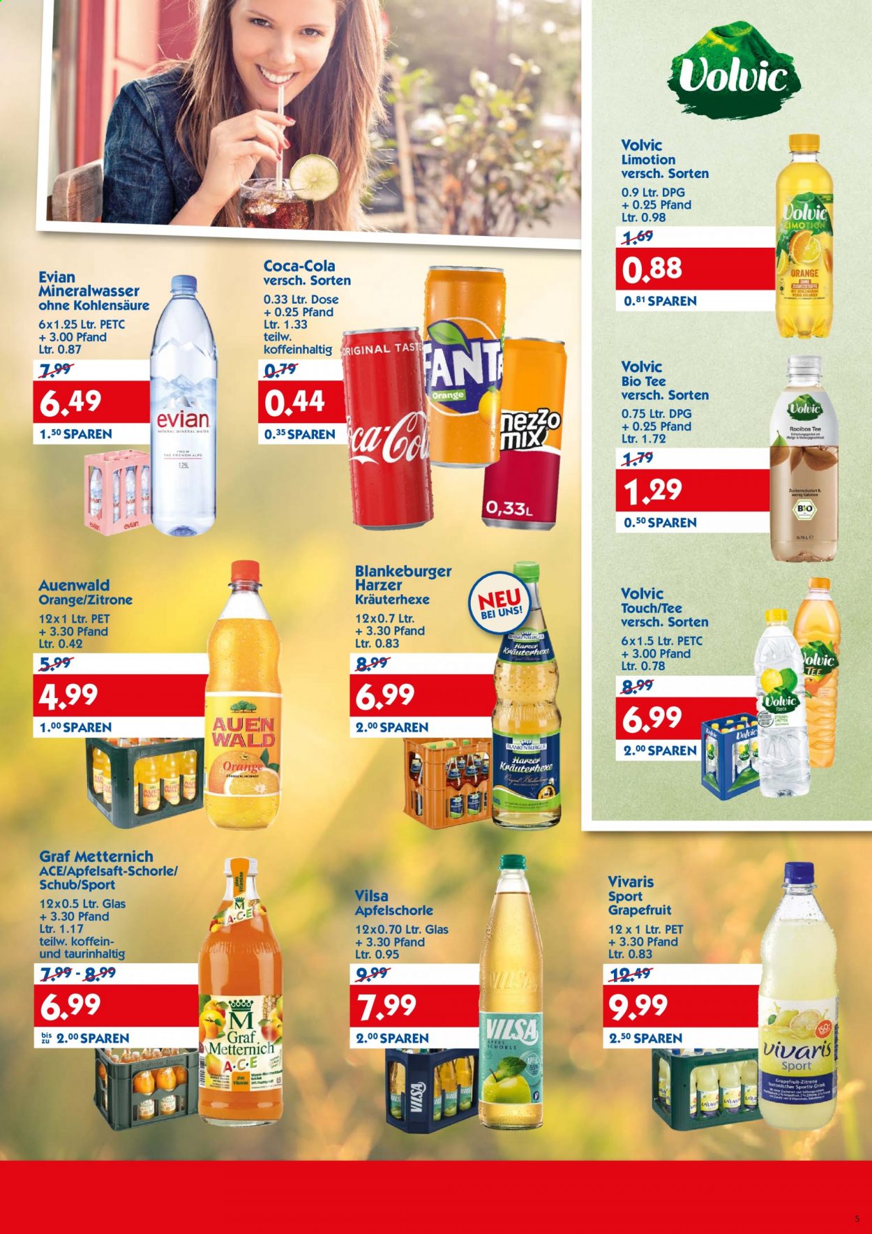 Hol'ab! Getränkemarkt Prospekte  - 22.03.2021 - 27.03.2021. Seite 5