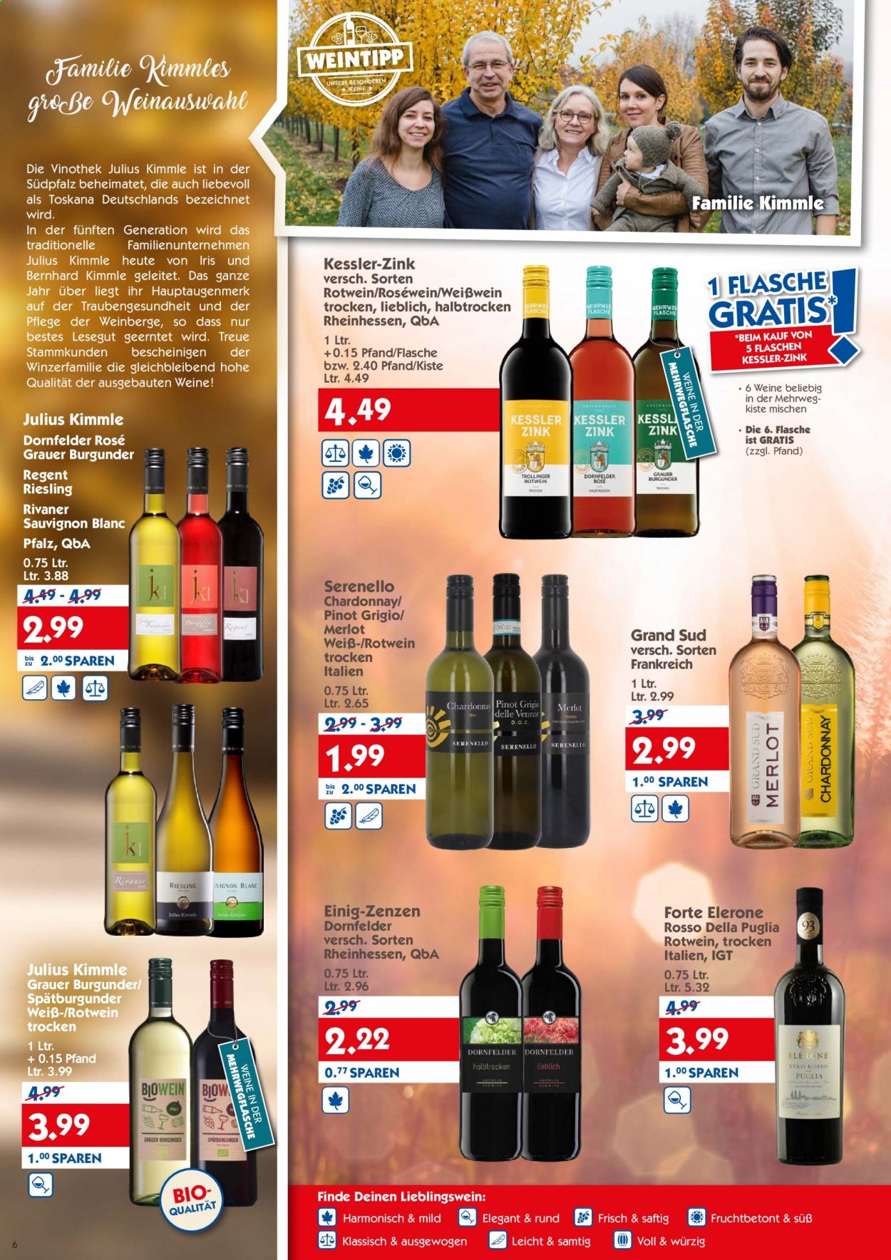 Hol'ab! Getränkemarkt Prospekte  - 22.03.2021 - 27.03.2021. Seite 6