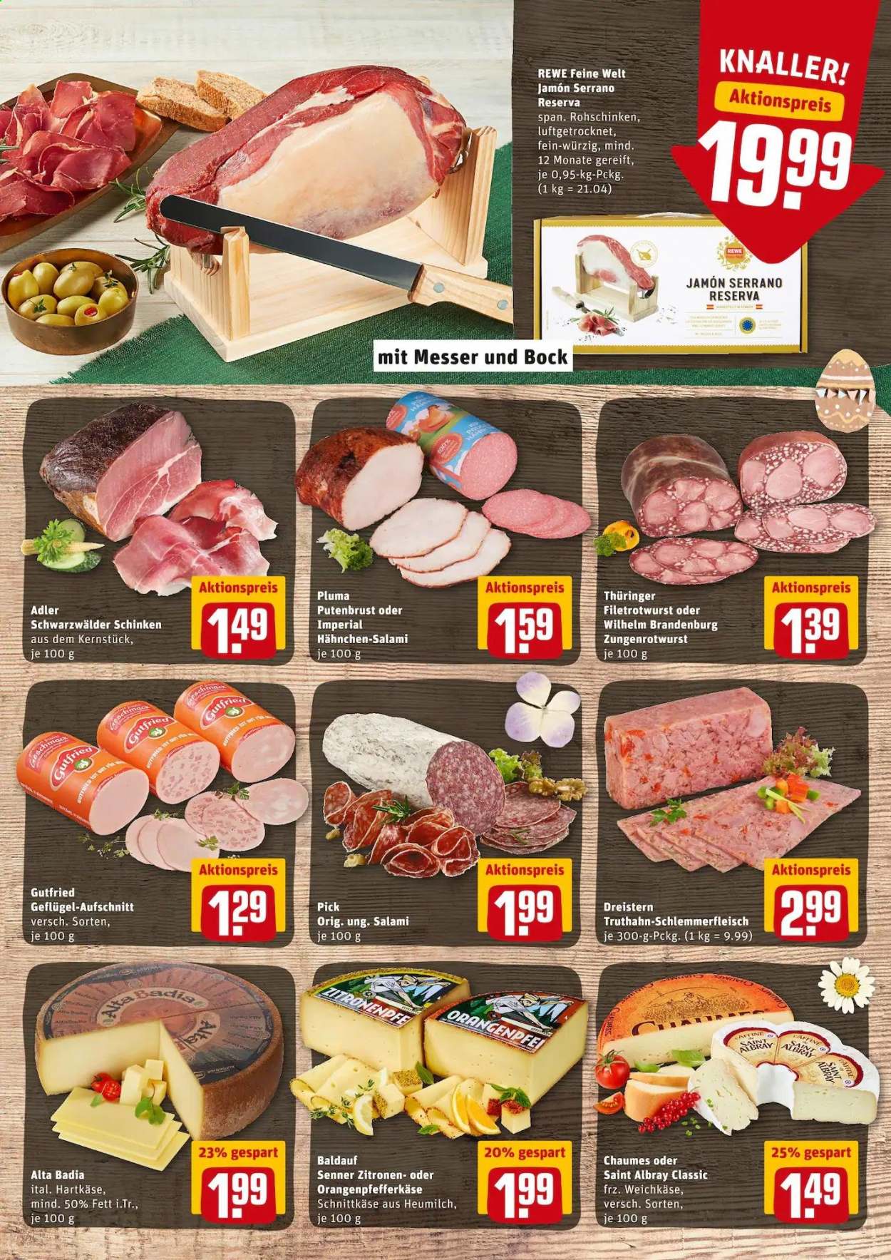 REWE Prospekte  - 22.03.2021 - 27.03.2021. Seite 9