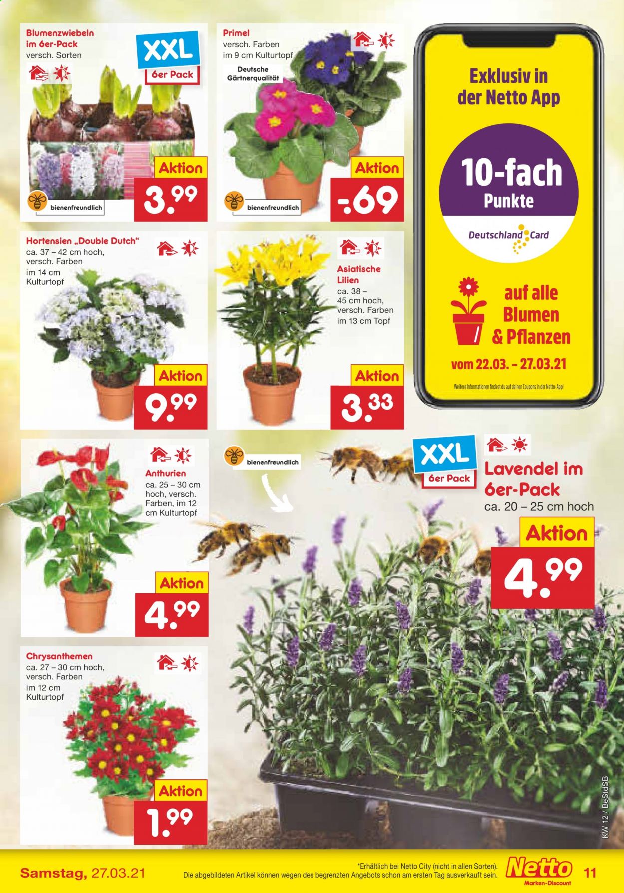 Netto Marken-Discount Prospekte  - 22.03.2021 - 27.03.2021. Seite 11