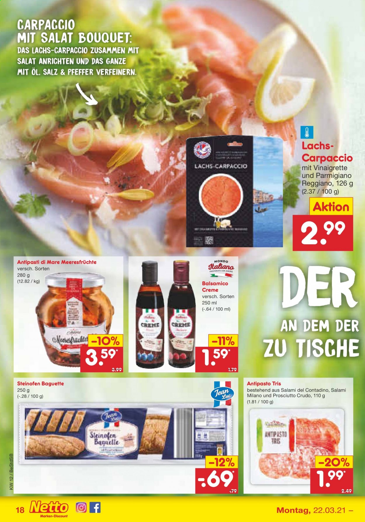 Netto Marken-Discount Prospekte  - 22.03.2021 - 27.03.2021. Seite 18