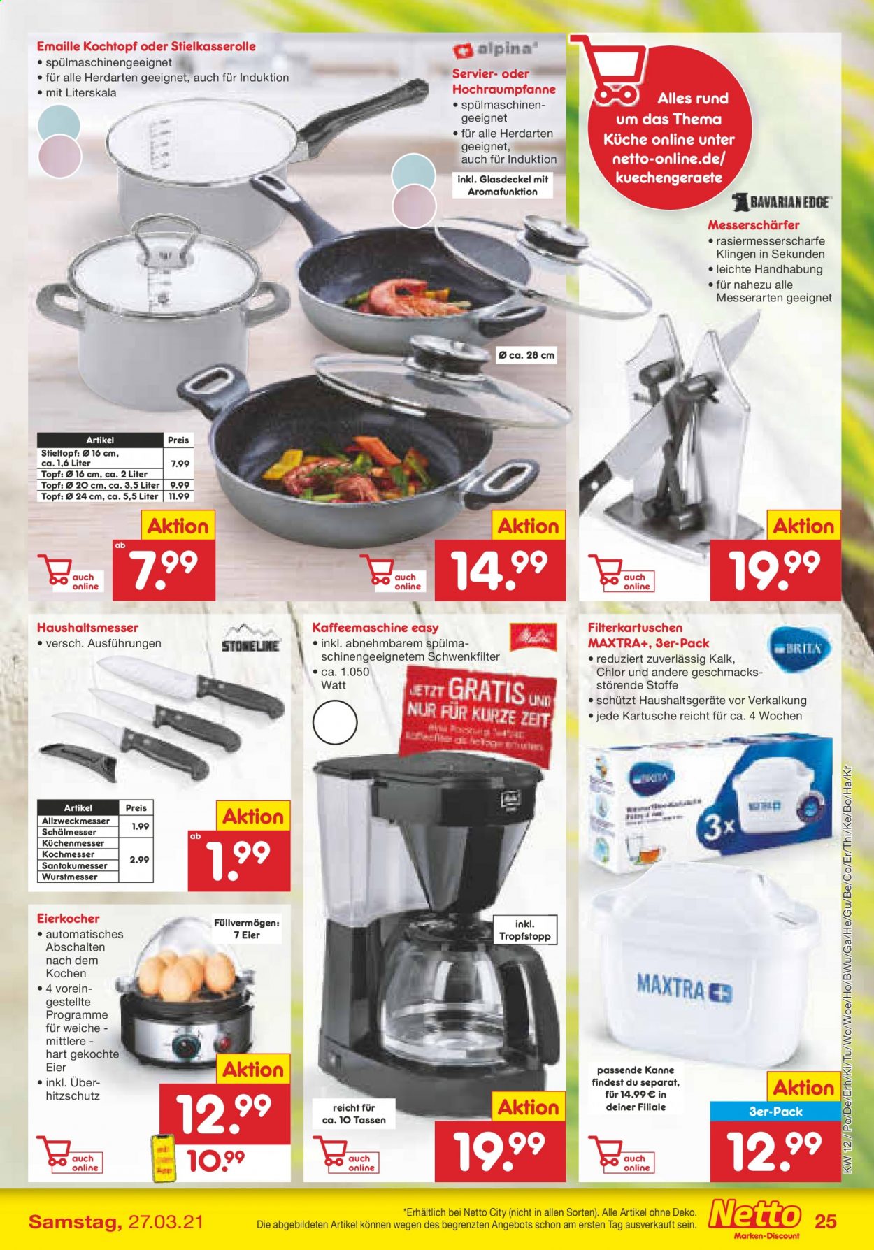 Netto Marken-Discount Prospekte  - 22.03.2021 - 27.03.2021. Seite 25