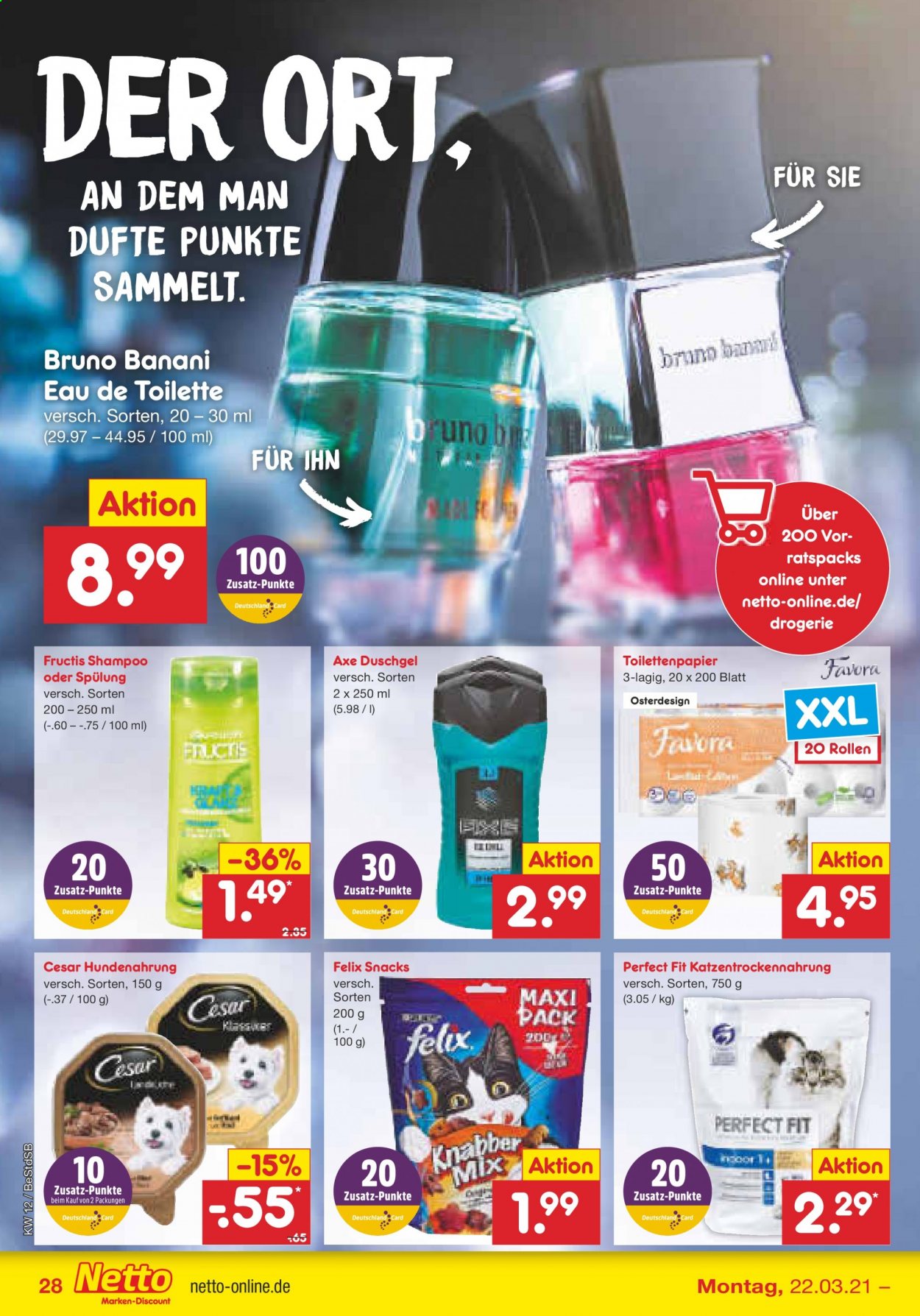 Netto Marken-Discount Prospekte  - 22.03.2021 - 27.03.2021. Seite 28