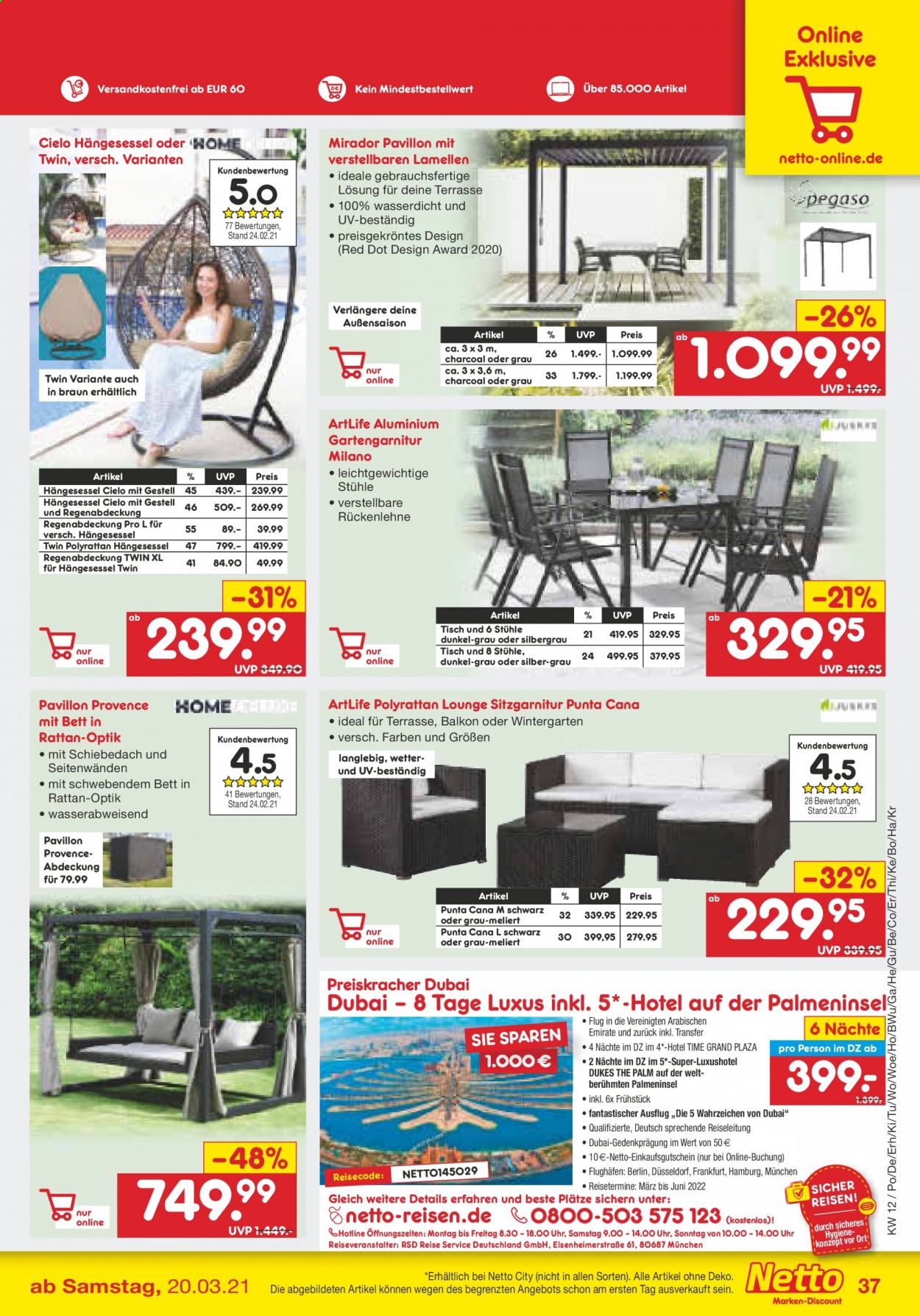 Netto Marken-Discount Prospekte  - 22.03.2021 - 27.03.2021. Seite 37