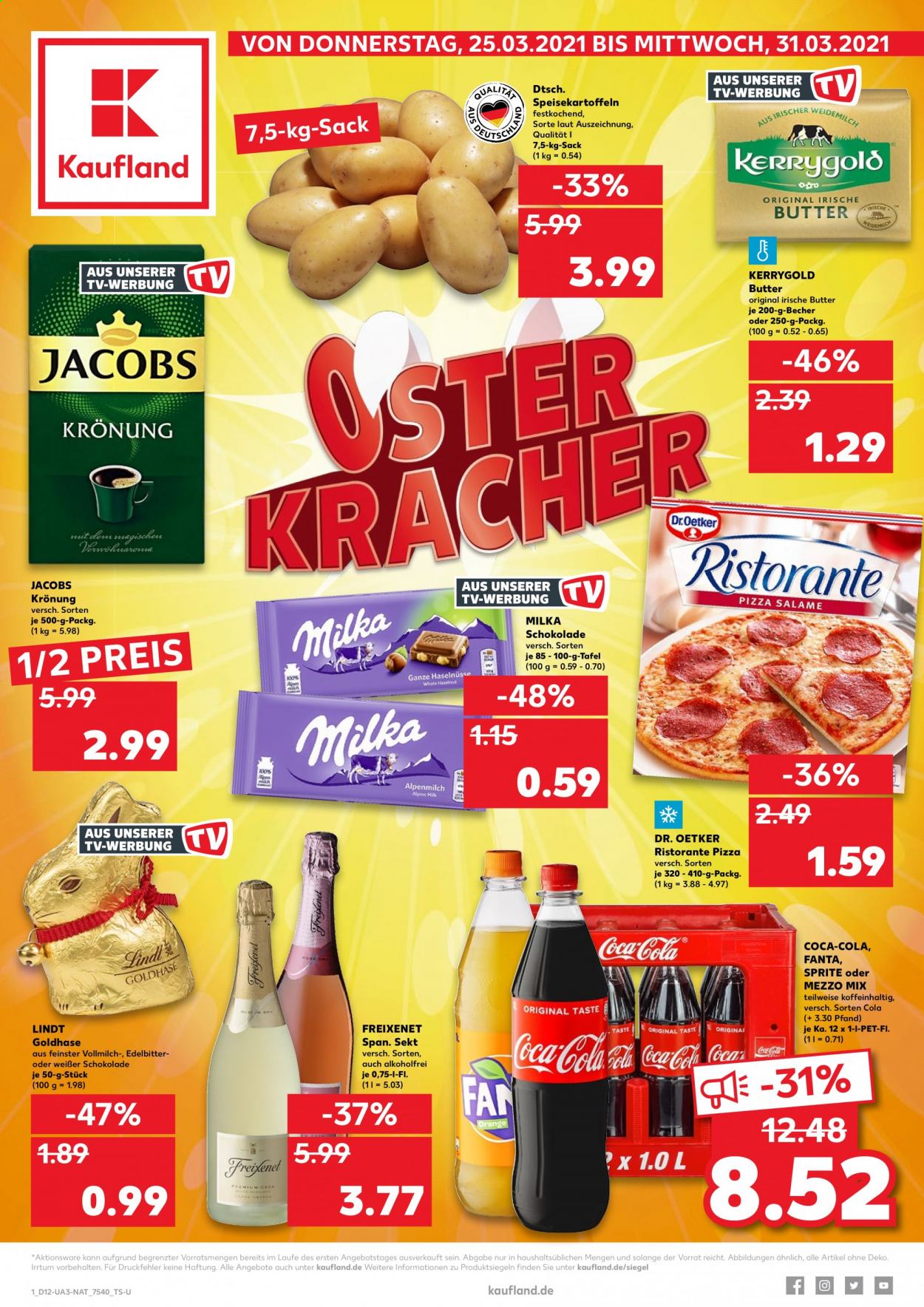 Kaufland Prospekte  - 25.03.2021 - 31.03.2021. Seite 1