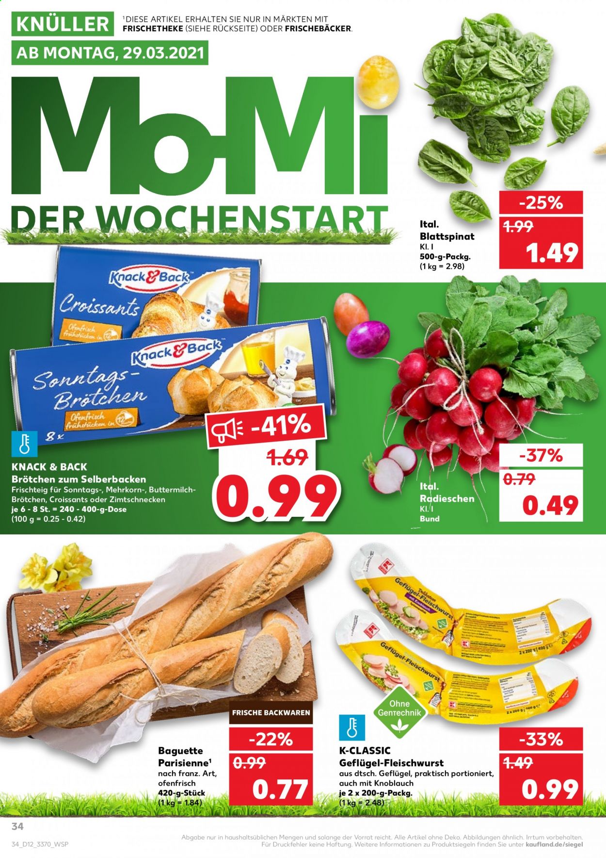 Kaufland Prospekte  - 25.03.2021 - 31.03.2021. Seite 38