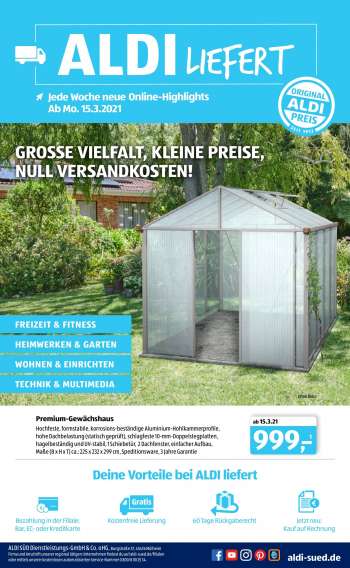 Prospekte ALDI SÜD.