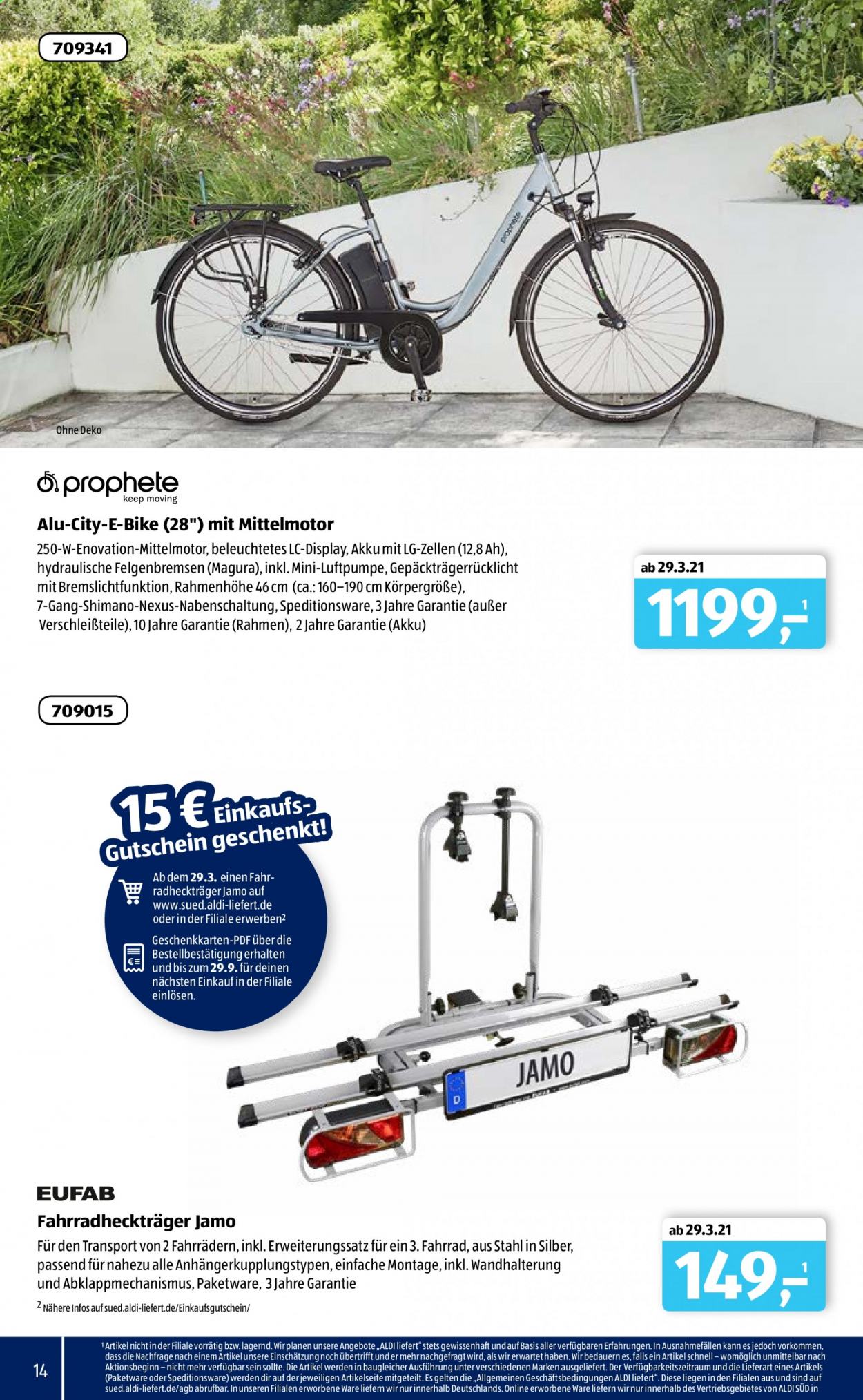 ALDI SÜD Prospekte . Seite 14
