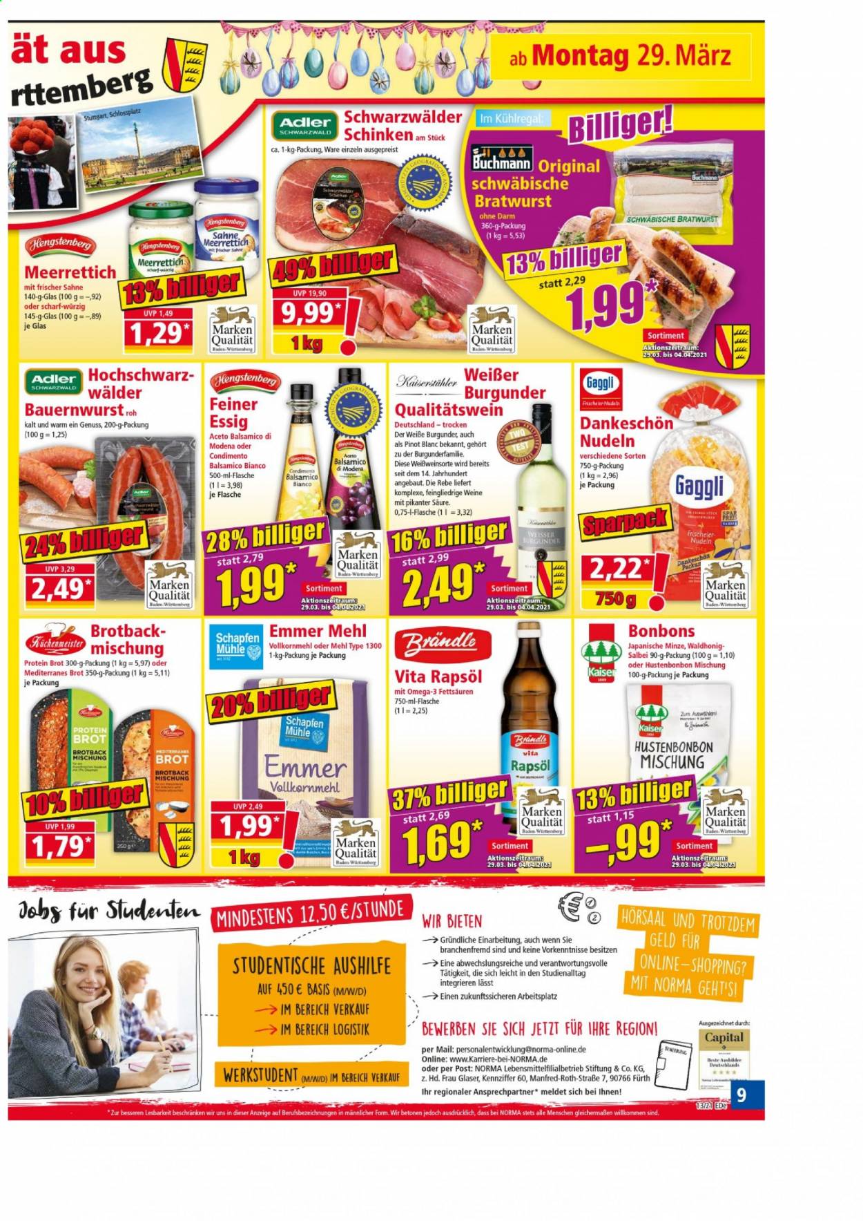 Norma Prospekte  - 29.03.2021 - 3.04.2021. Seite 9