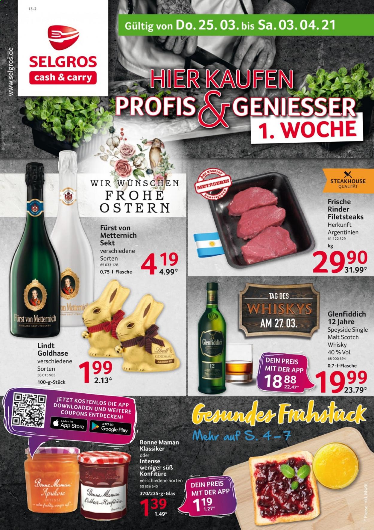 Selgros Prospekte  - 25.03.2021 - 3.04.2021. Seite 1
