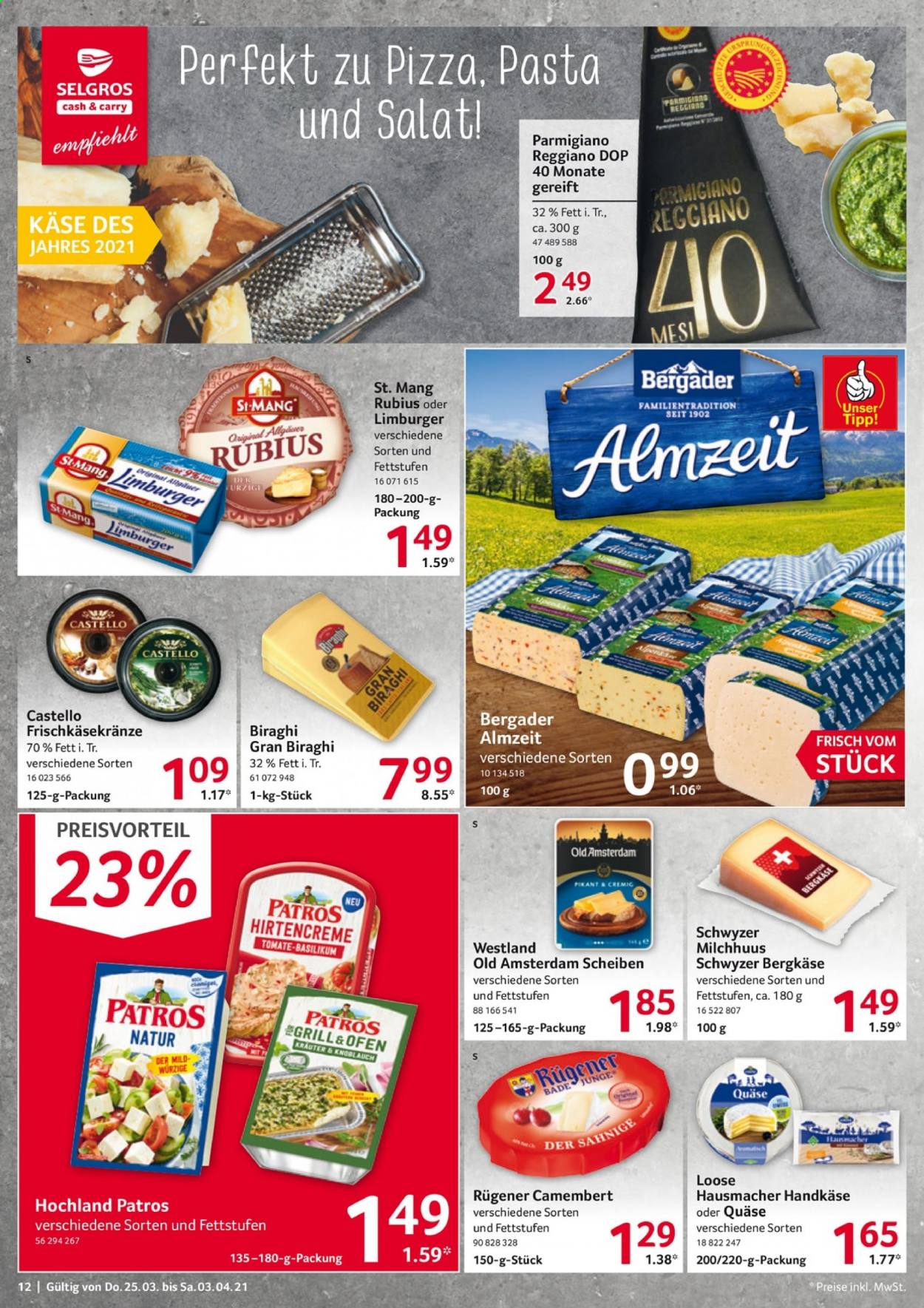 Selgros Prospekte  - 25.03.2021 - 3.04.2021. Seite 12