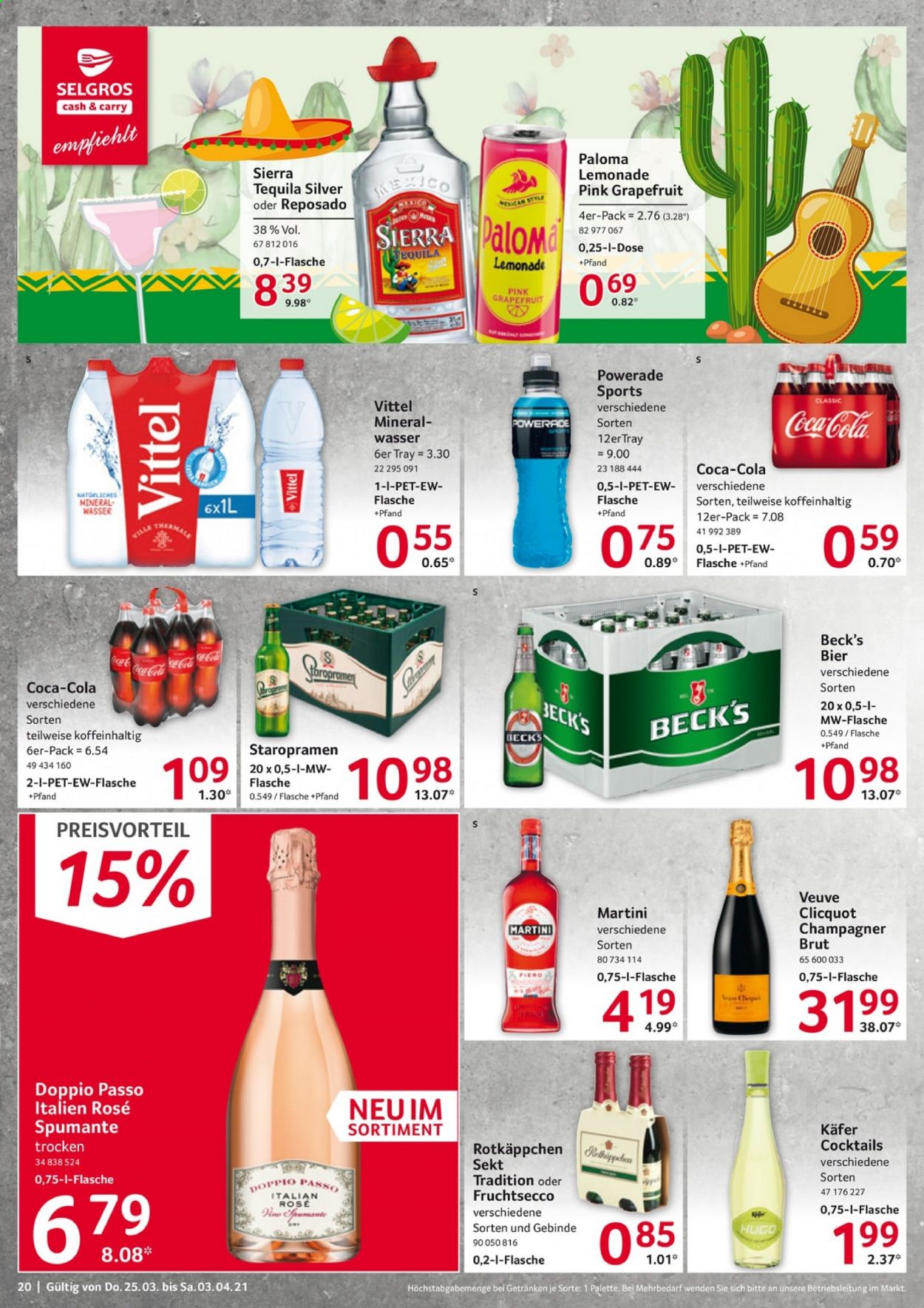 Selgros Prospekte  - 25.03.2021 - 3.04.2021. Seite 20