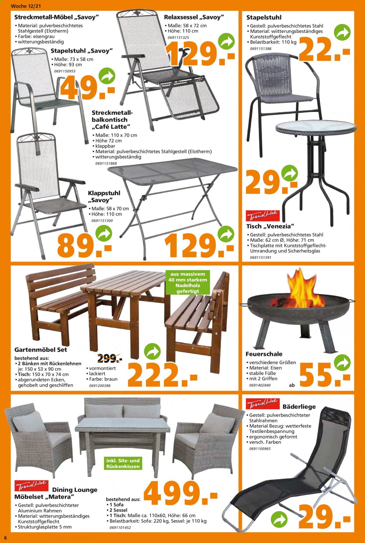 Globus Baumarkt Prospekte  - 22.03.2021 - 27.03.2021. Seite 6