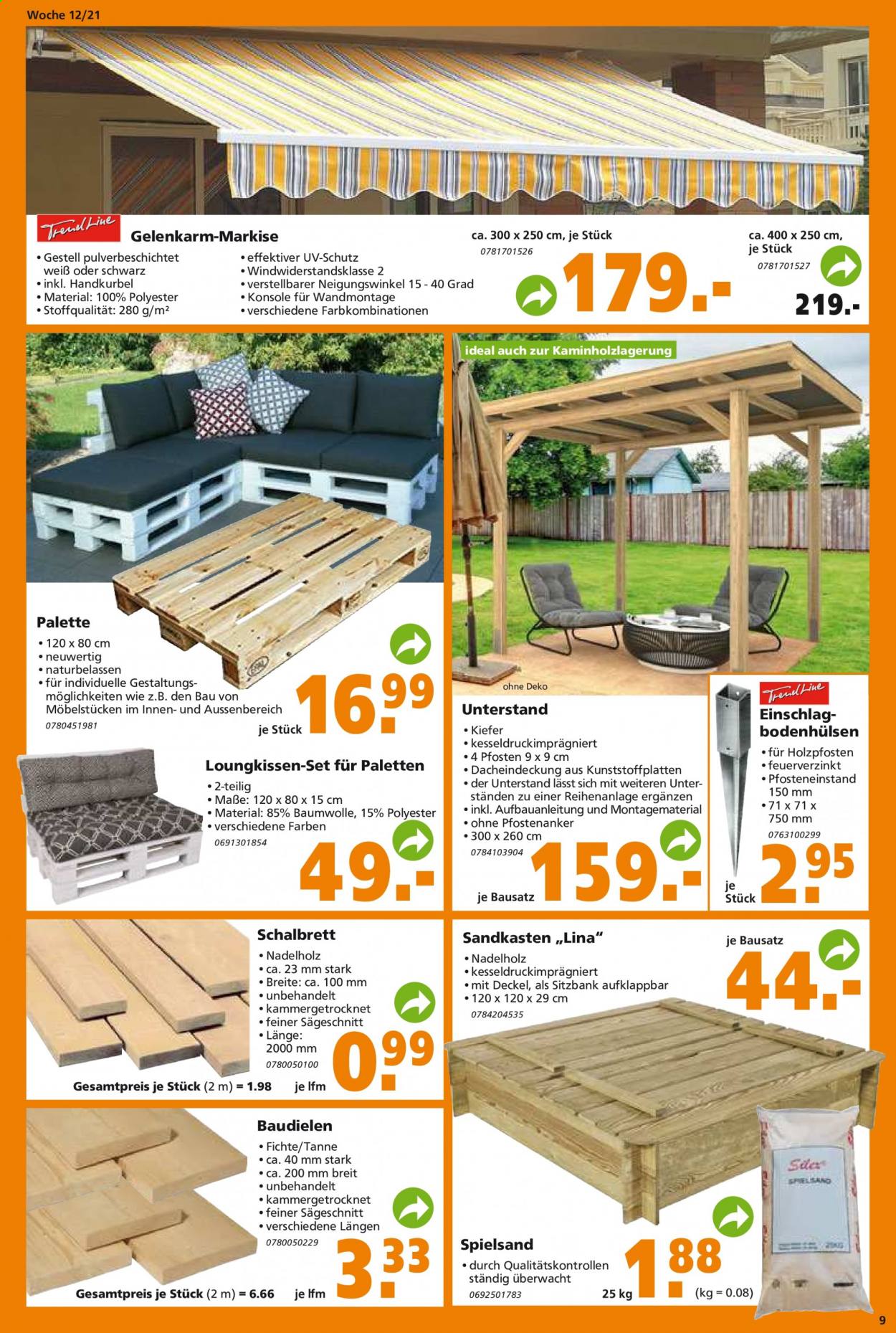 Globus Baumarkt Prospekte  - 22.03.2021 - 27.03.2021. Seite 9
