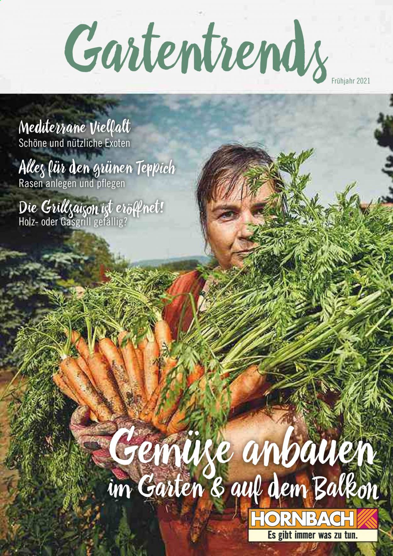 Hornbach Prospekte  - 24.03.2021 - 22.04.2021. Seite 1