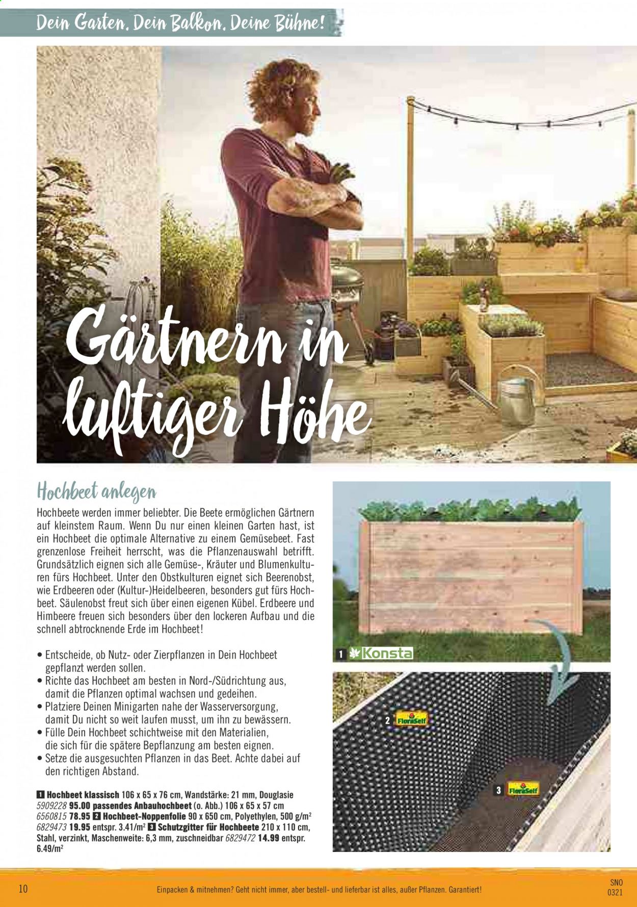 Hornbach Prospekte  - 24.03.2021 - 22.04.2021. Seite 10