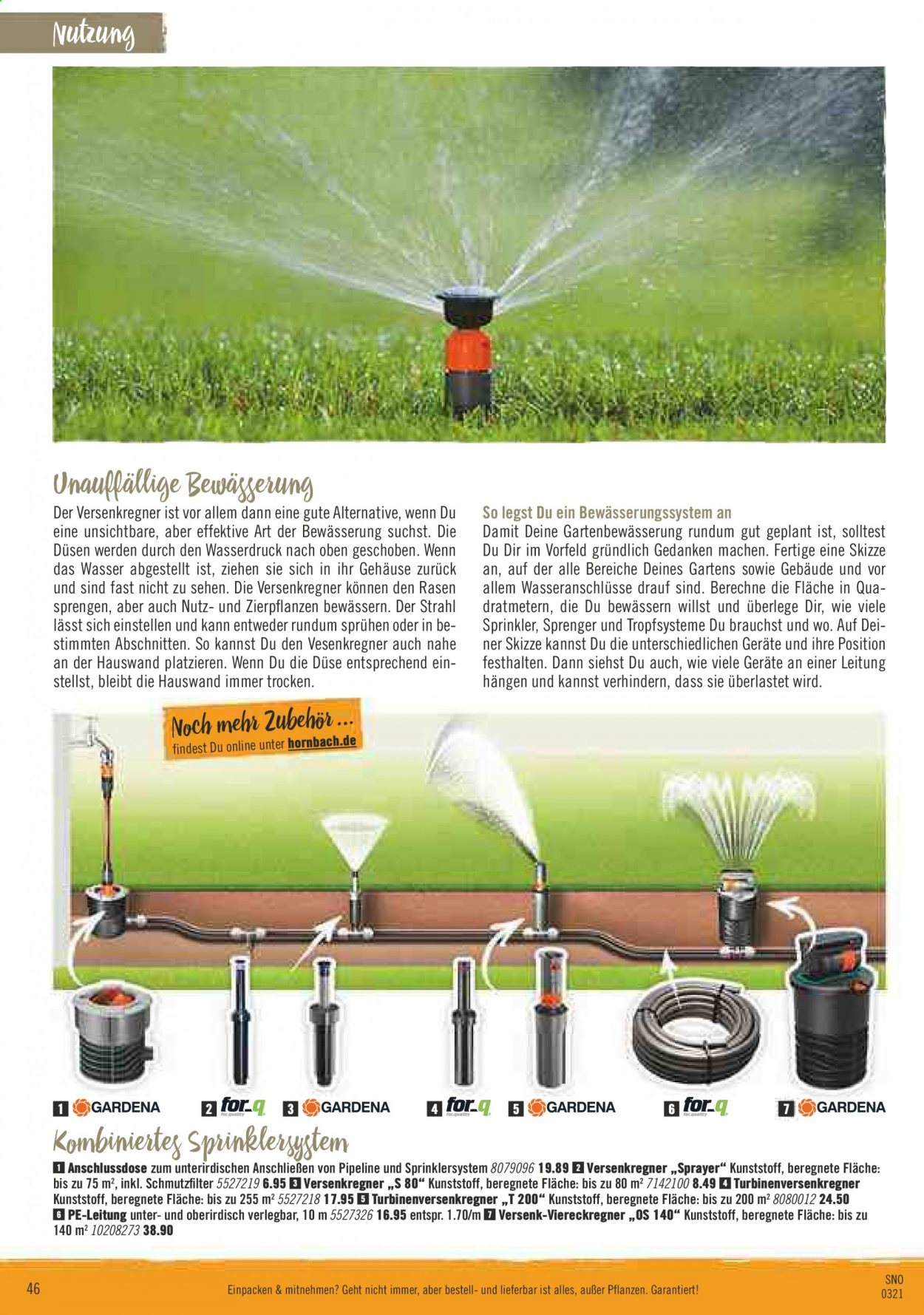 Hornbach Prospekte  - 24.03.2021 - 22.04.2021. Seite 46