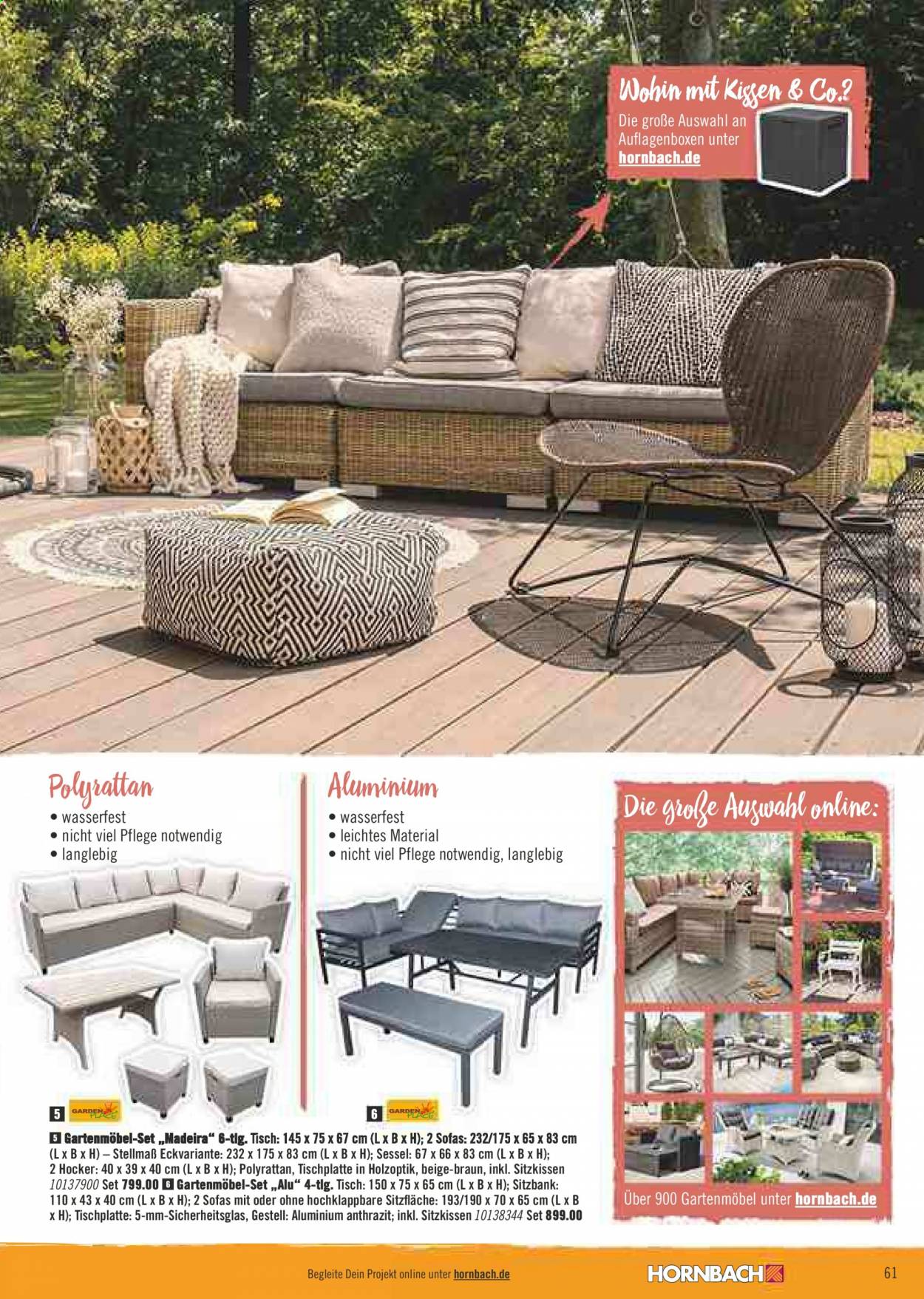 Hornbach Prospekte  - 24.03.2021 - 22.04.2021. Seite 61