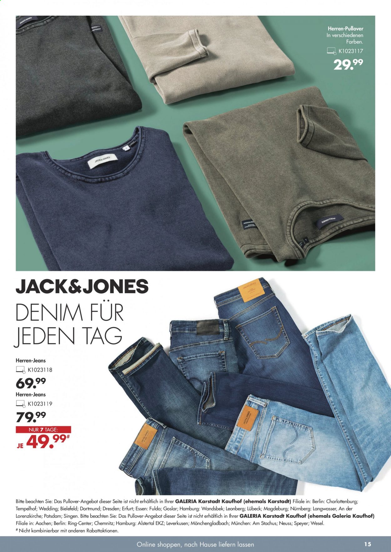GALERIA Karstadt Kaufhof Prospekte  - 24.03.2021 - 30.03.2021. Seite 15