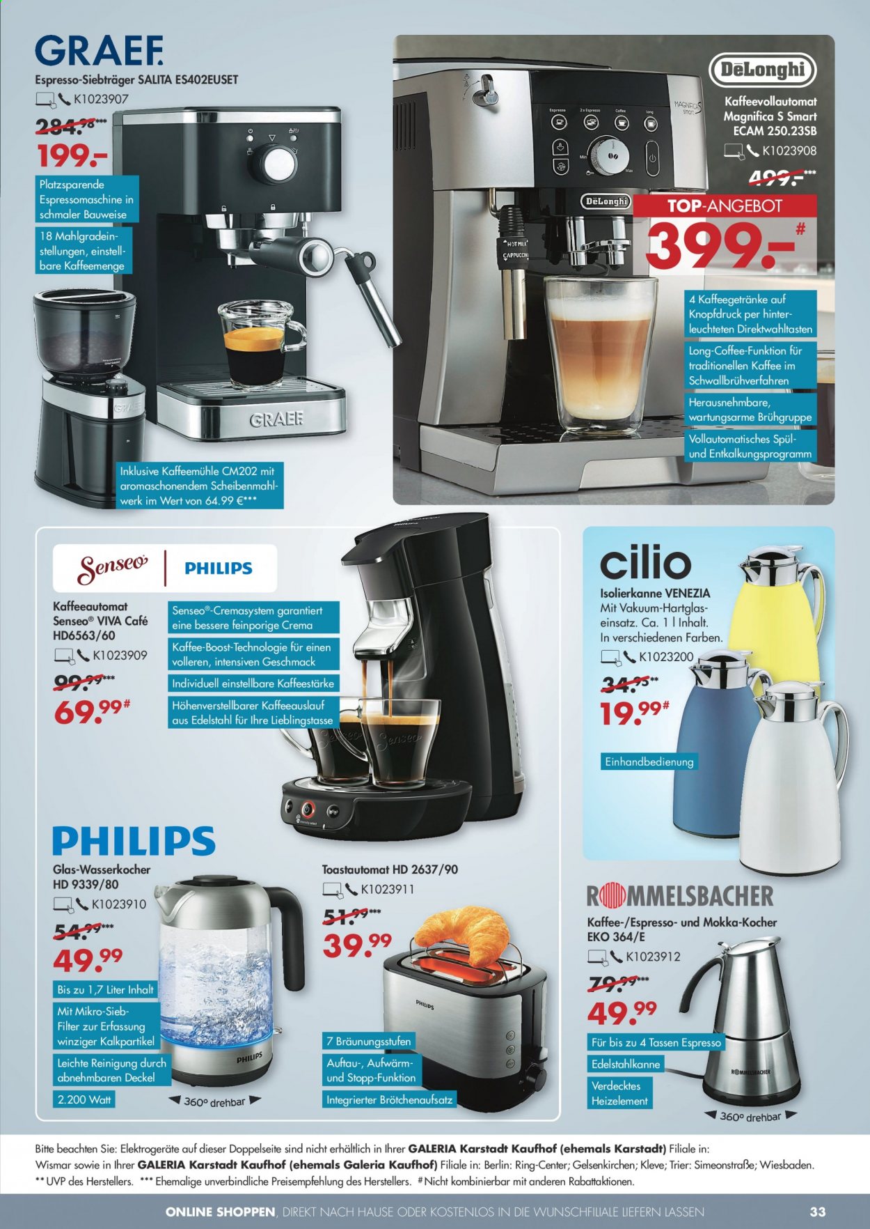 GALERIA Karstadt Kaufhof Prospekte  - 24.03.2021 - 30.03.2021. Seite 33
