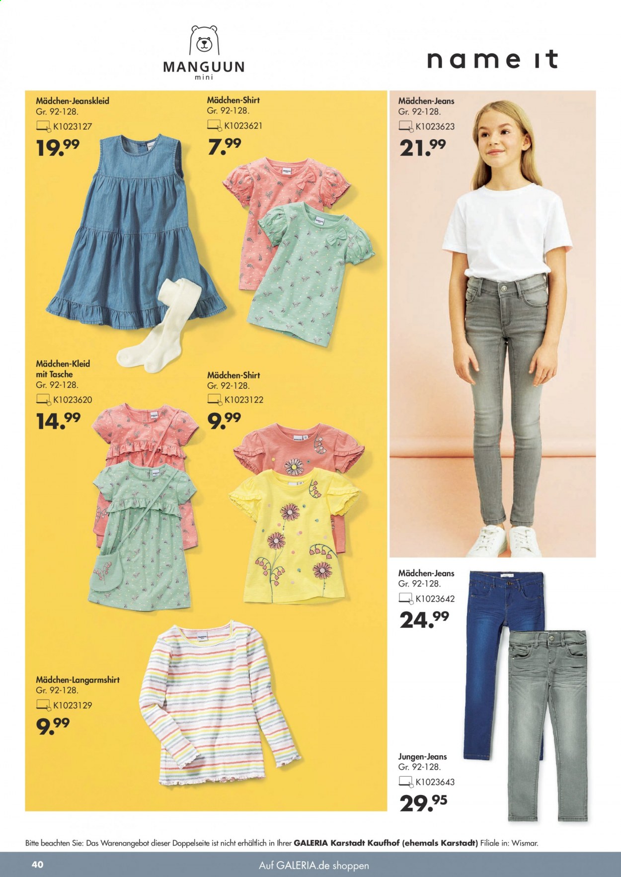 GALERIA Karstadt Kaufhof Prospekte  - 24.03.2021 - 30.03.2021. Seite 40