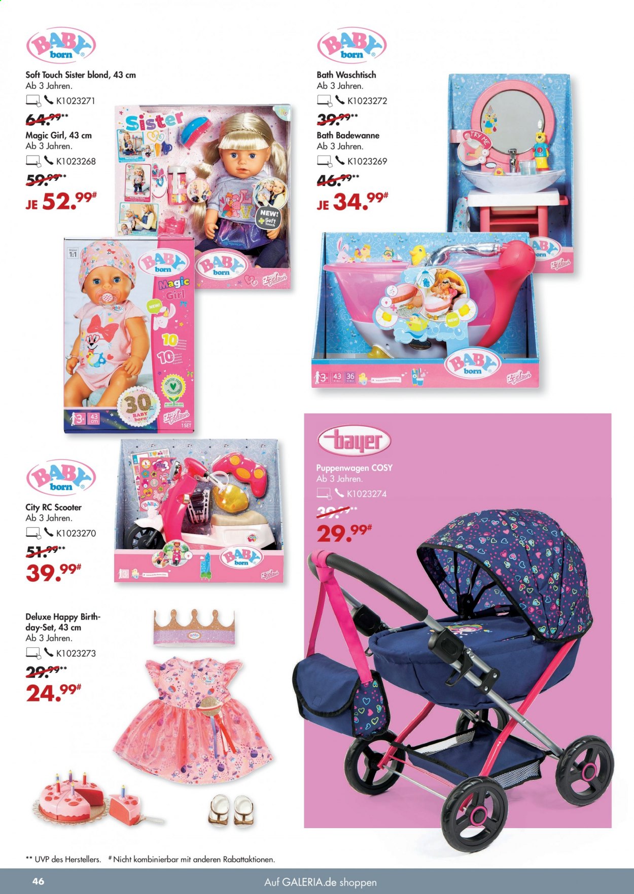 GALERIA Karstadt Kaufhof Prospekte  - 24.03.2021 - 30.03.2021. Seite 46