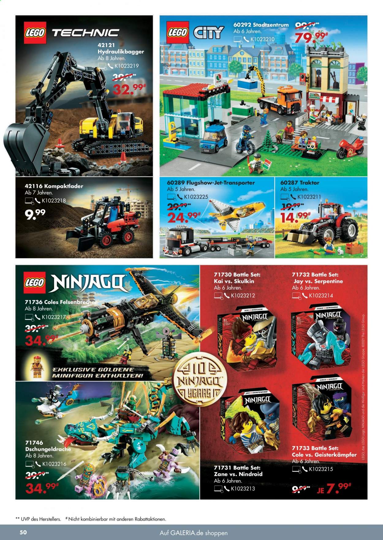 GALERIA Karstadt Kaufhof Prospekte  - 24.03.2021 - 30.03.2021. Seite 50