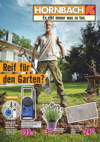 Prospekte Hornbach - 1.4.2021 - 30.4.2021.
