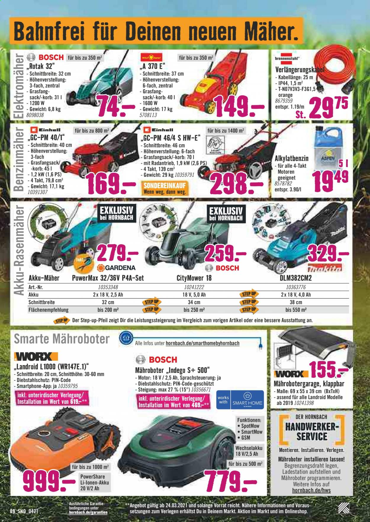 Hornbach Prospekte  - 1.04.2021 - 30.04.2021. Seite 9