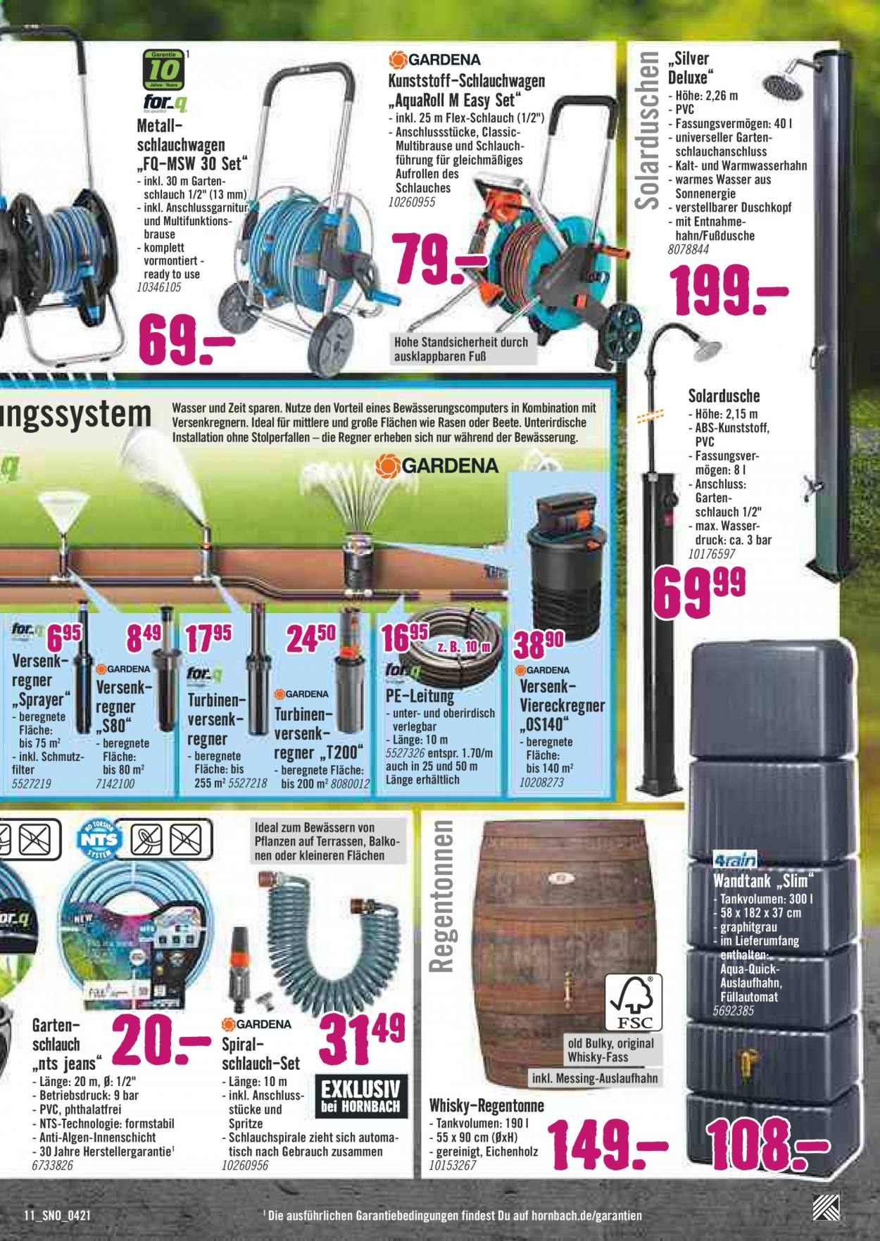 Hornbach Prospekte  - 1.04.2021 - 30.04.2021. Seite 11