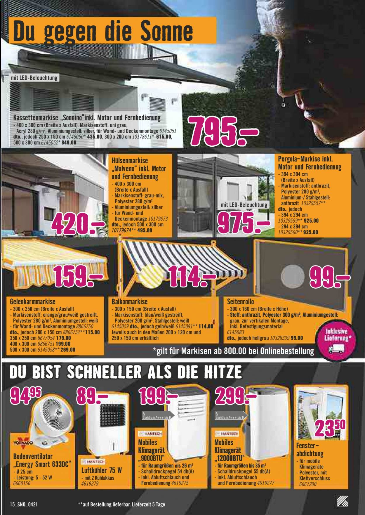 thumbnail - Prospekte Hornbach - 1.04.2021 - 30.04.2021 - Produkte in Aktion - Spektrum. Seite 15.
