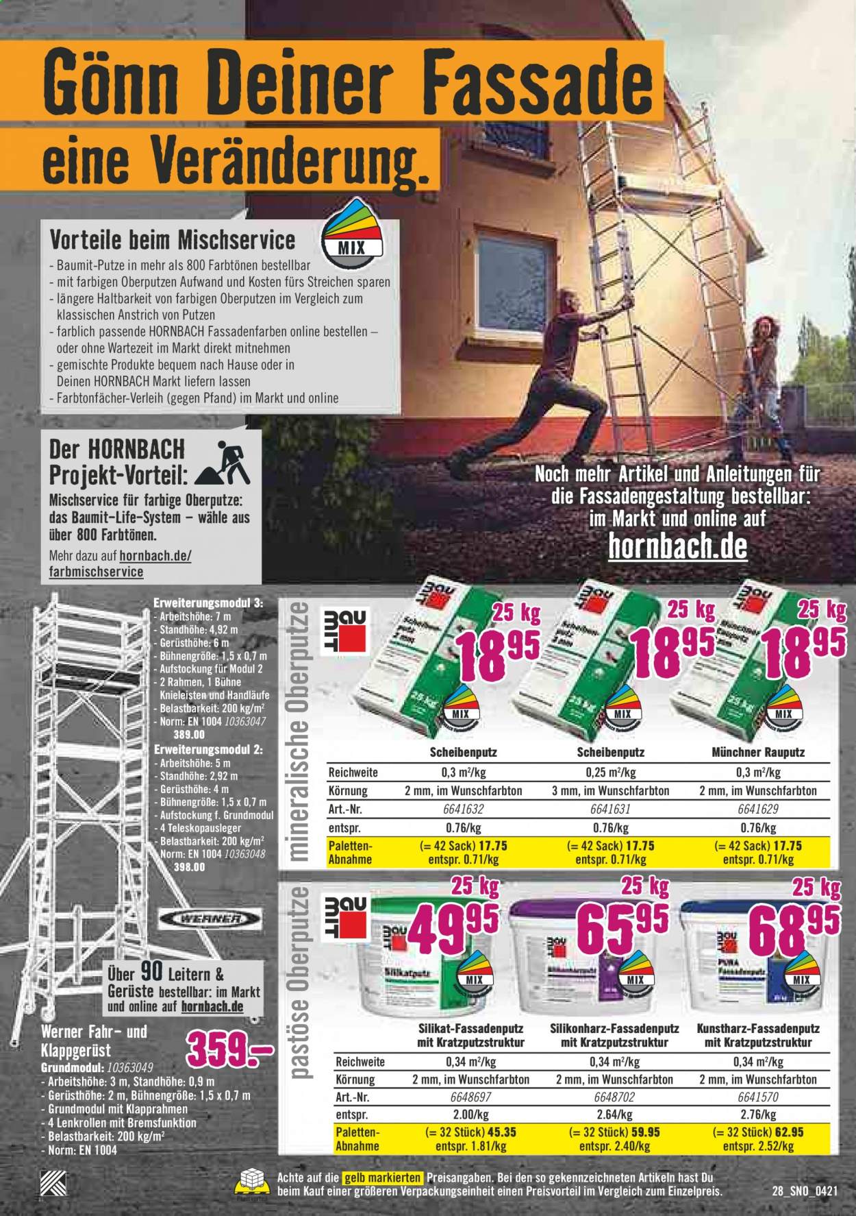 Hornbach Prospekte  - 1.04.2021 - 30.04.2021. Seite 28