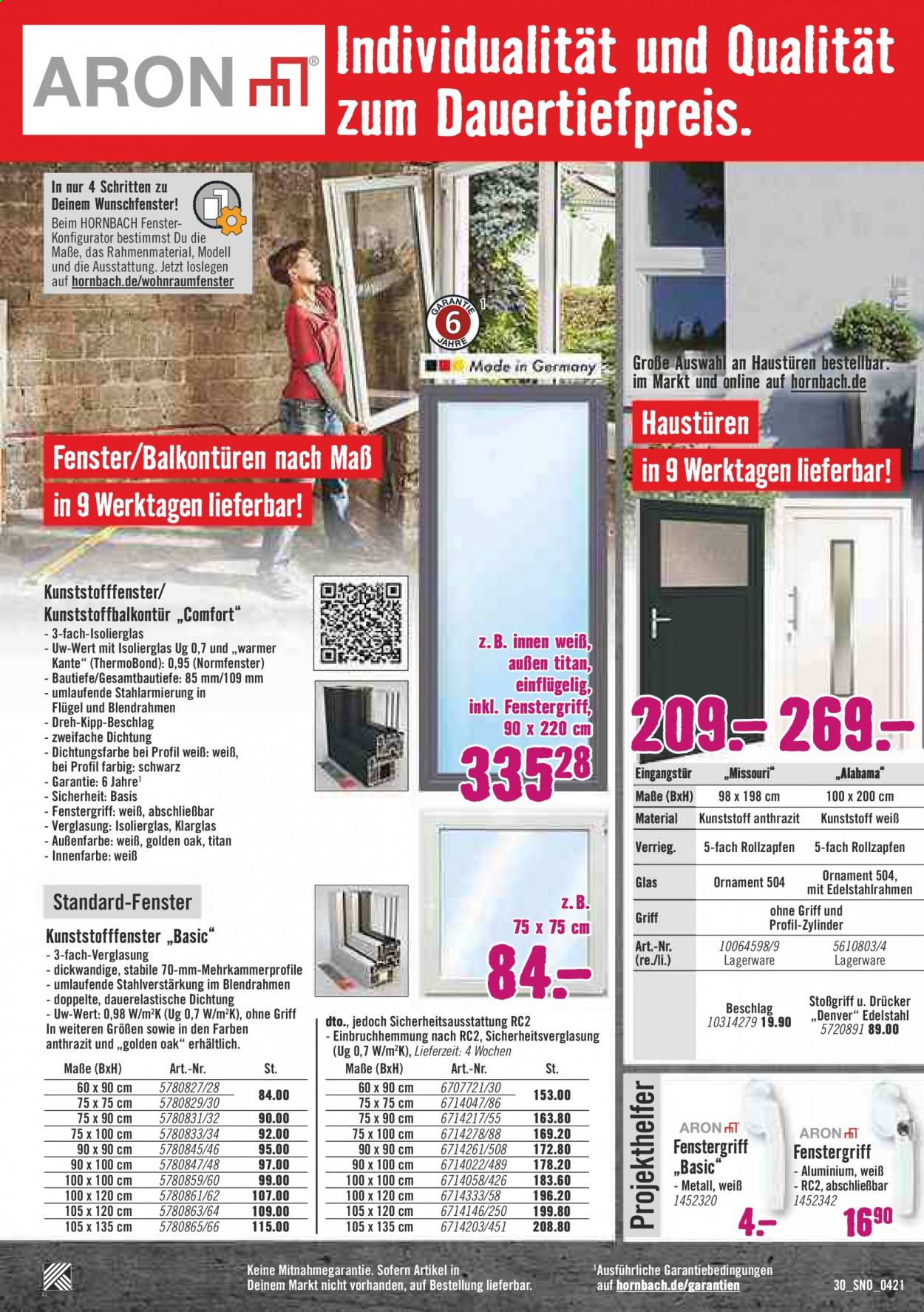 Hornbach Prospekte  - 1.04.2021 - 30.04.2021. Seite 30