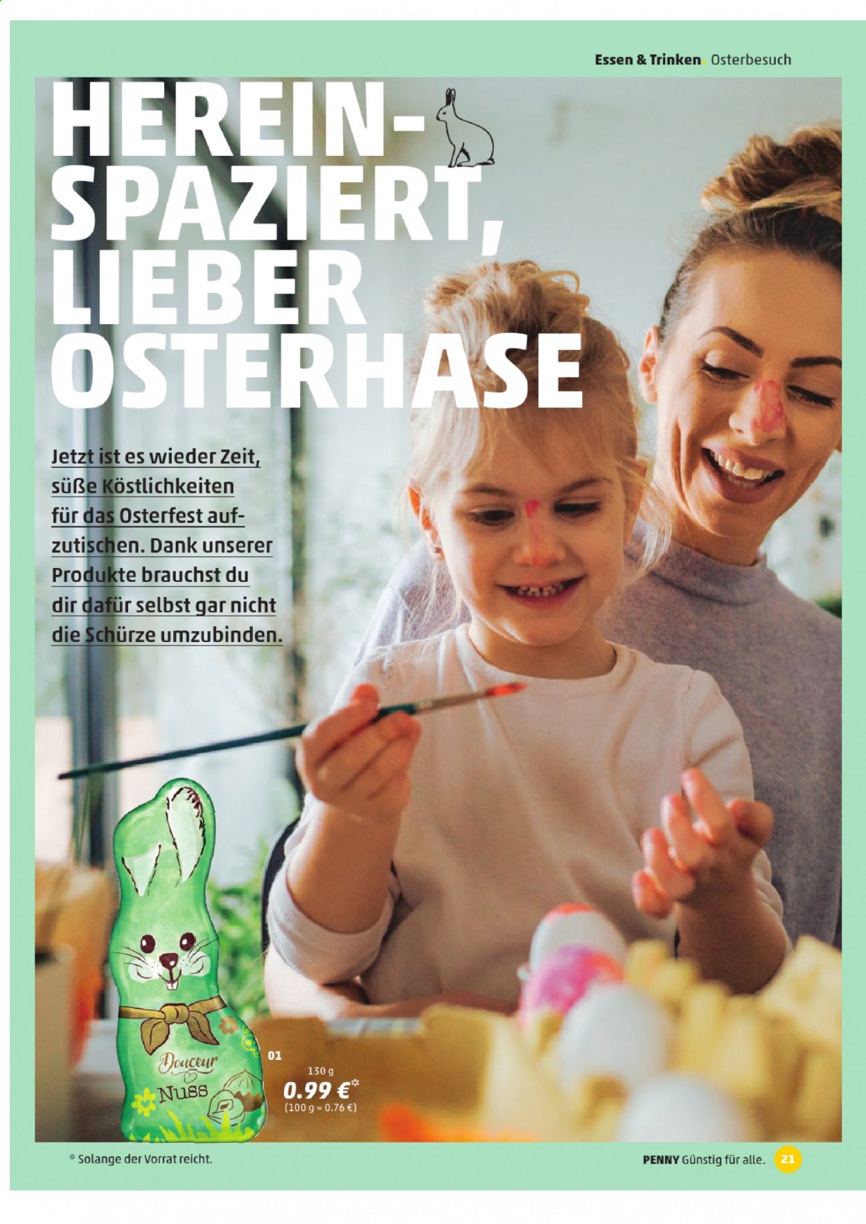 Penny Prospekte  - 22.03.2021 - 11.04.2021. Seite 21