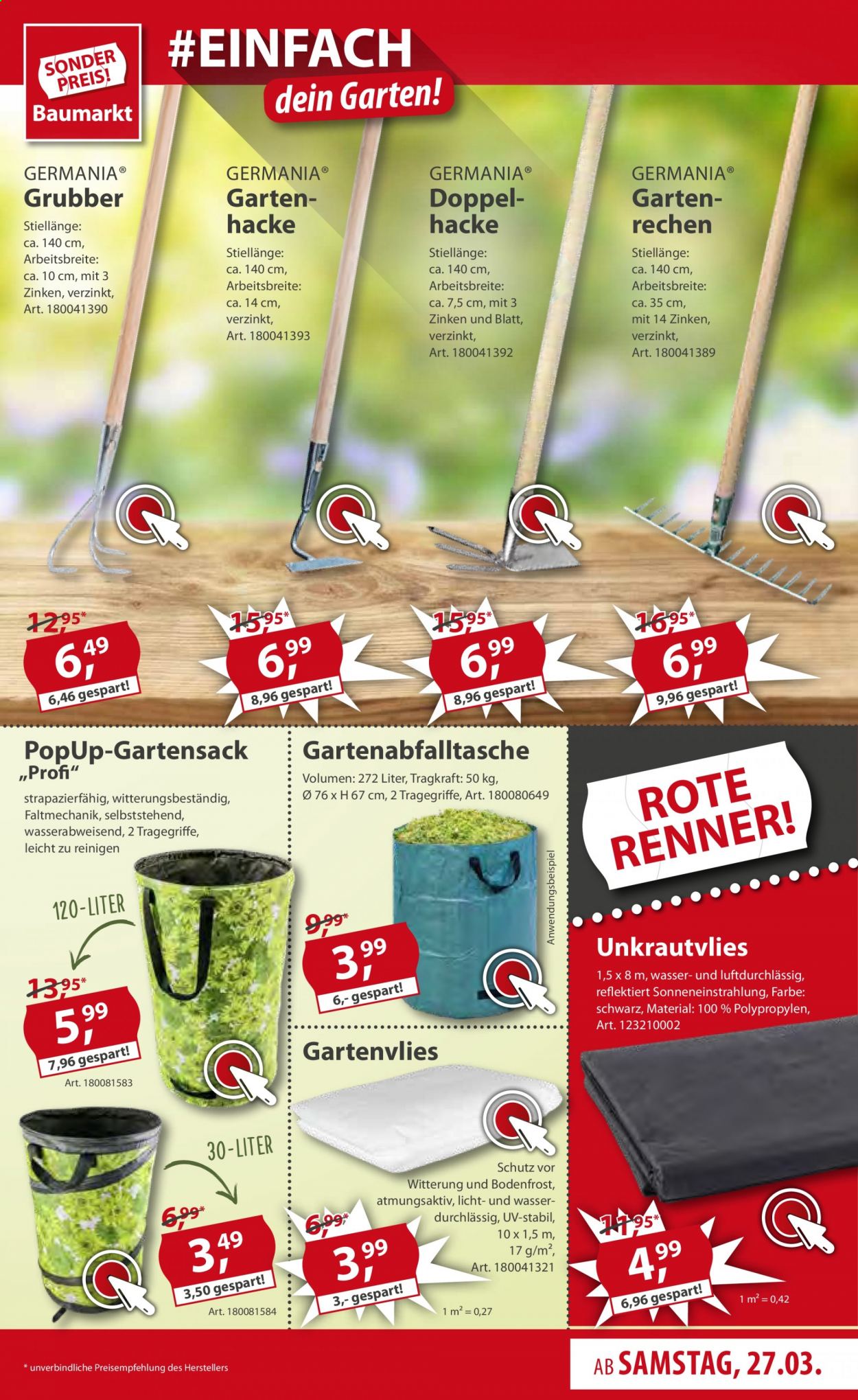 Sonderpreis-Baumarkt Prospekte  - 27.03.2021 - 2.04.2021. Seite 5