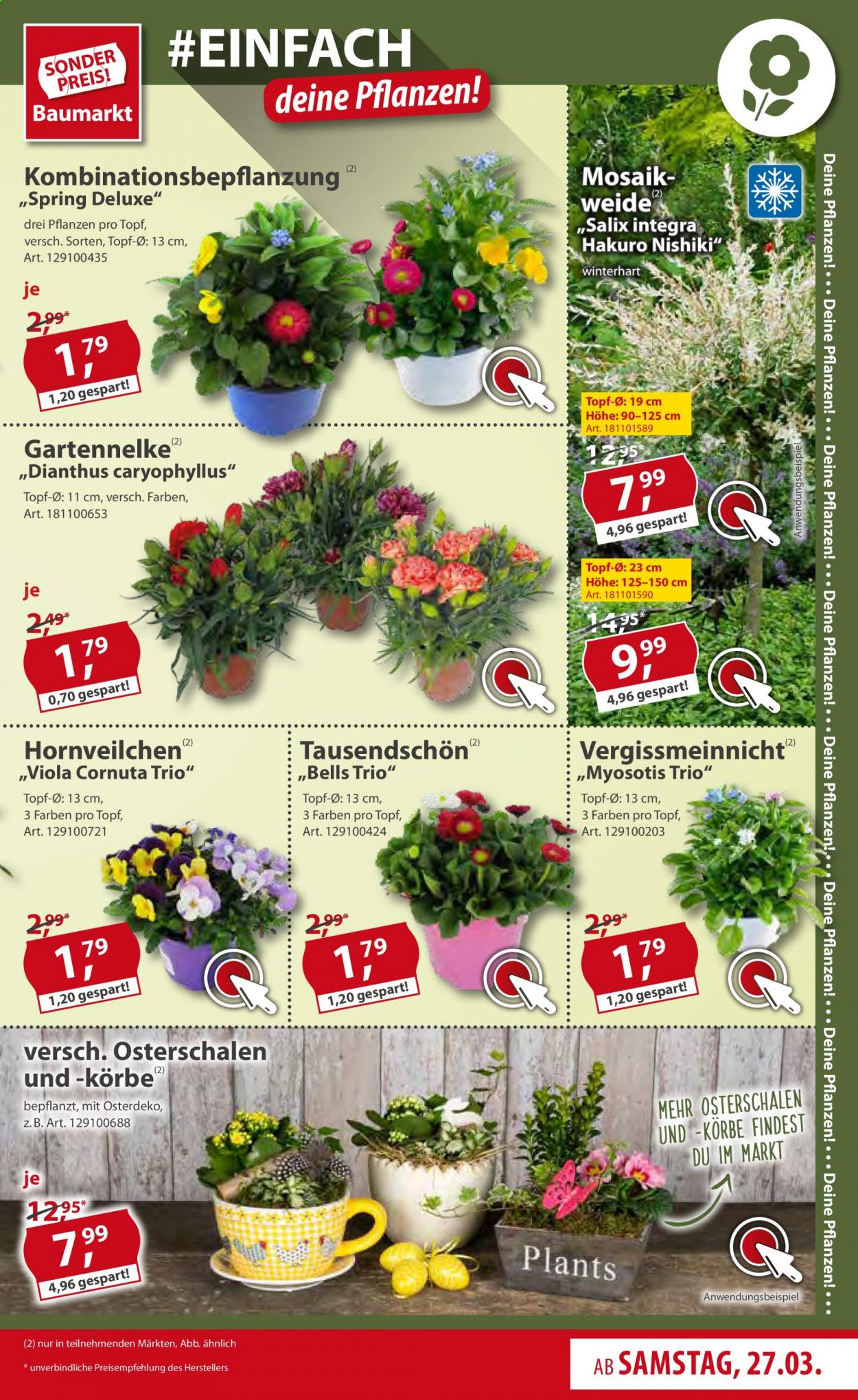 Sonderpreis-Baumarkt Prospekte  - 27.03.2021 - 2.04.2021. Seite 9
