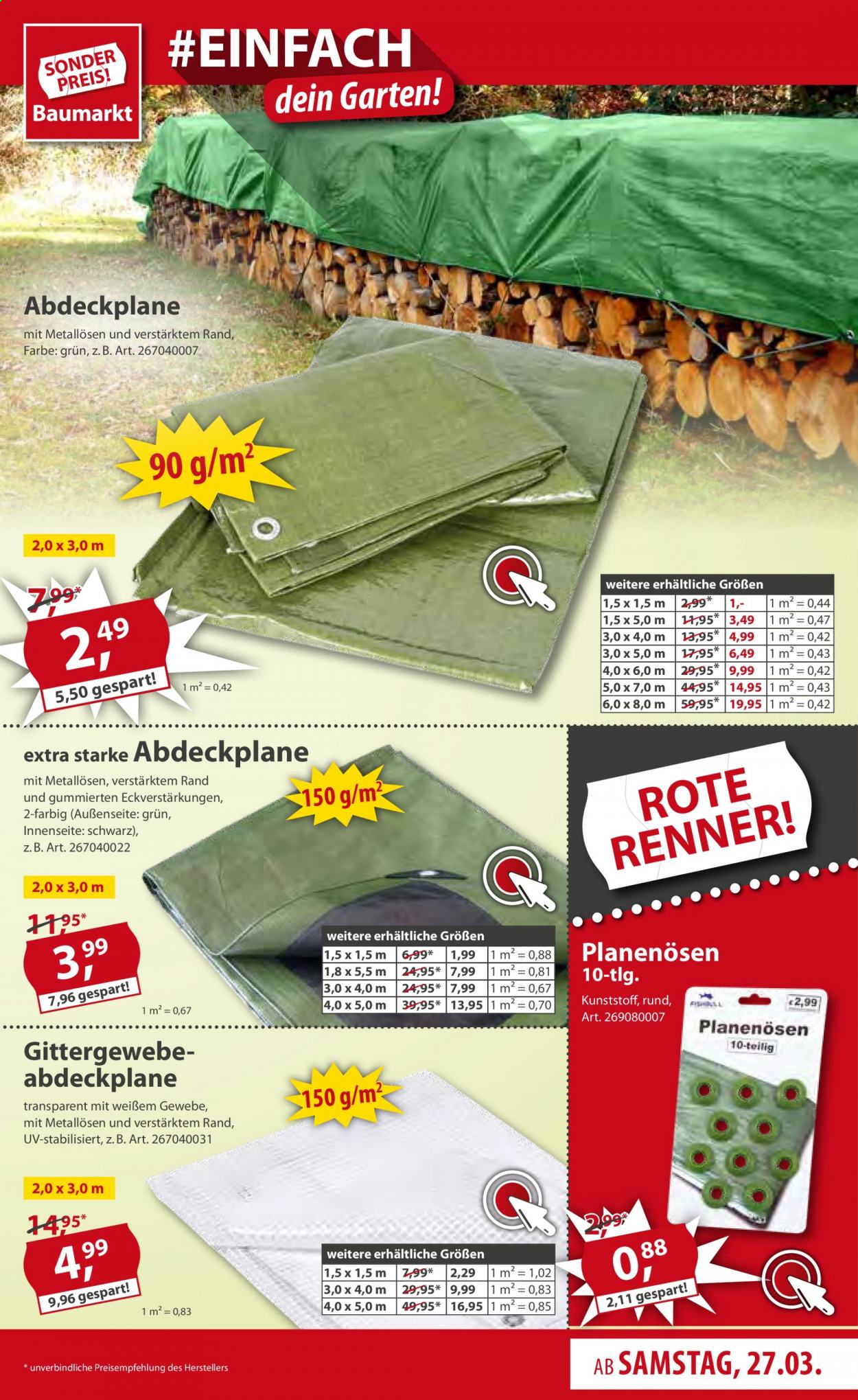 Sonderpreis-Baumarkt Prospekte  - 27.03.2021 - 2.04.2021. Seite 11