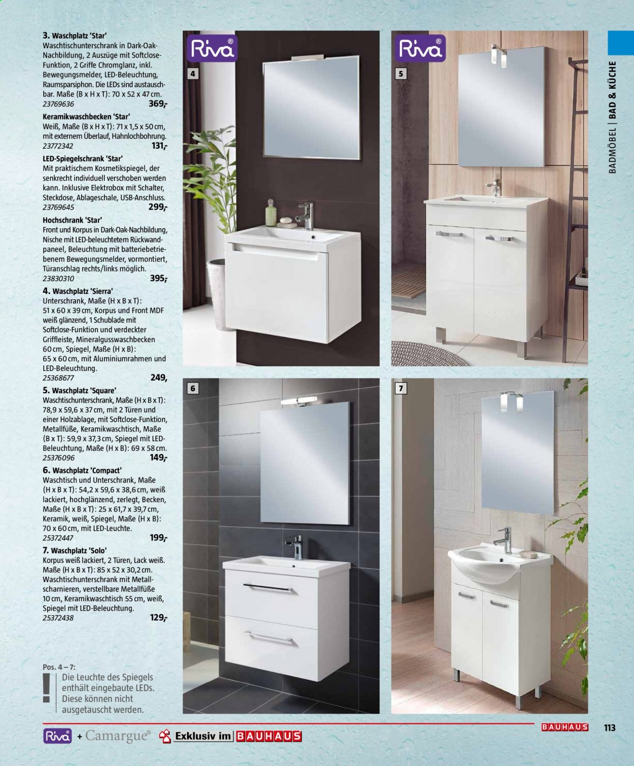 Bauhaus Prospekte . Seite 113