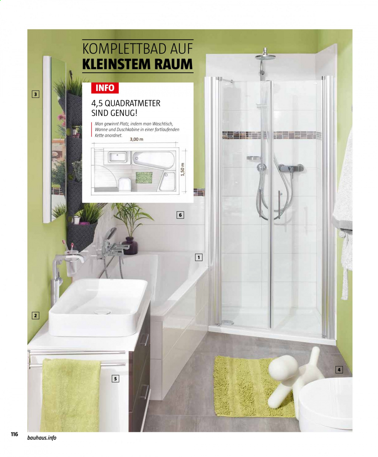 Bauhaus Prospekte . Seite 116