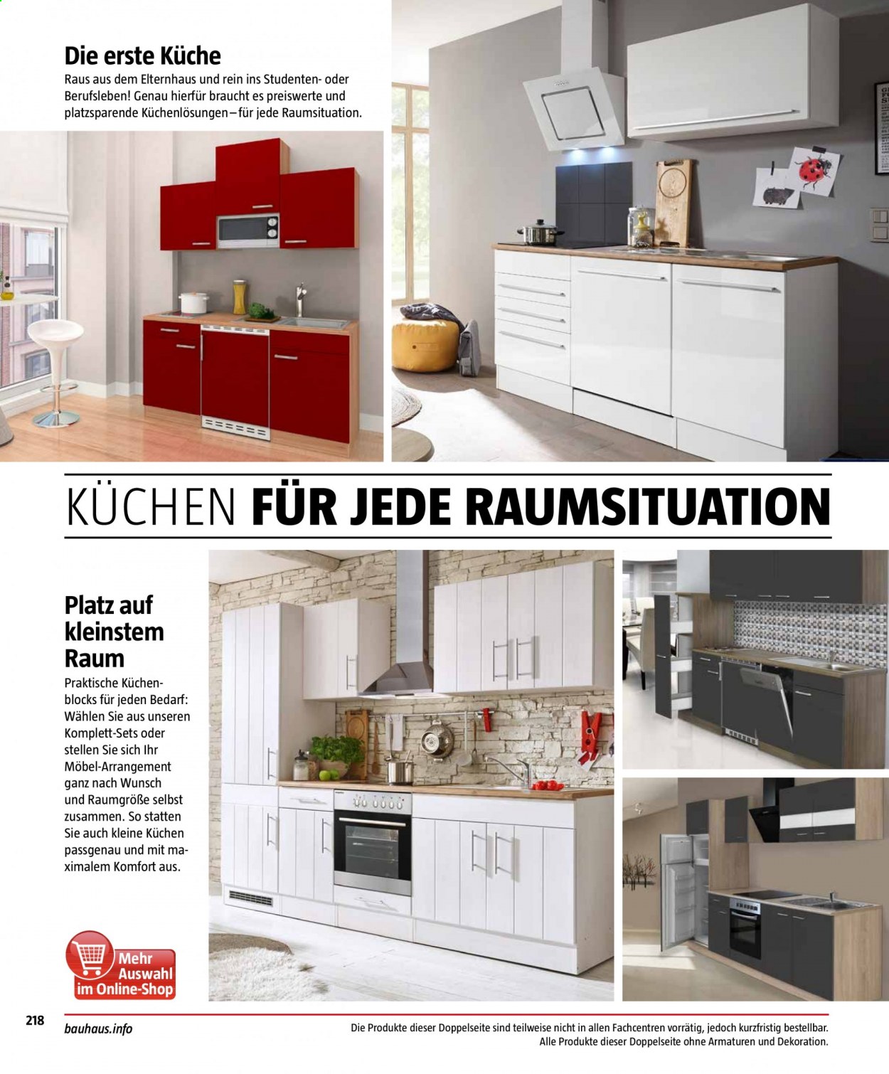 Bauhaus Prospekte . Seite 218