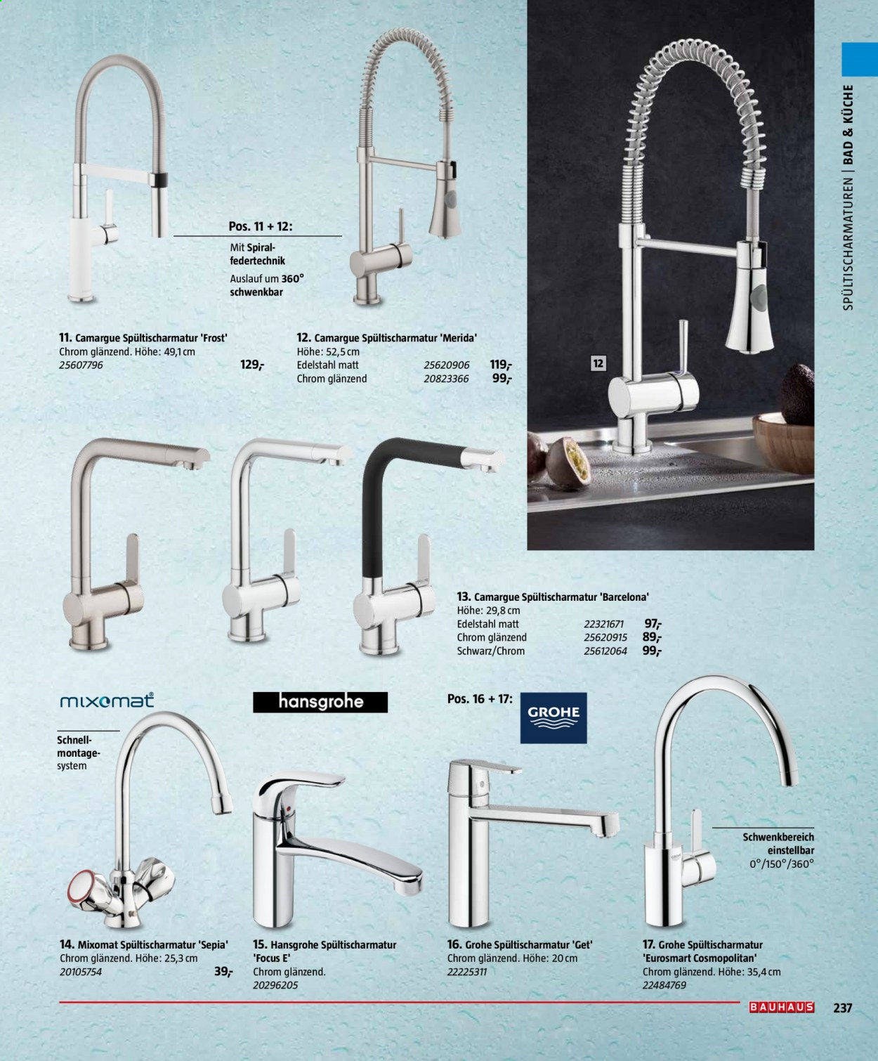Bauhaus Prospekte . Seite 237
