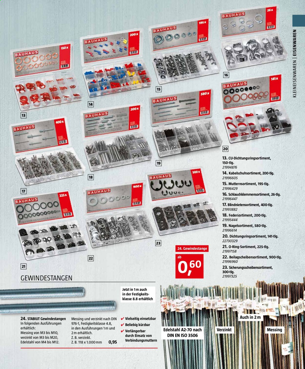 Bauhaus Prospekte . Seite 259