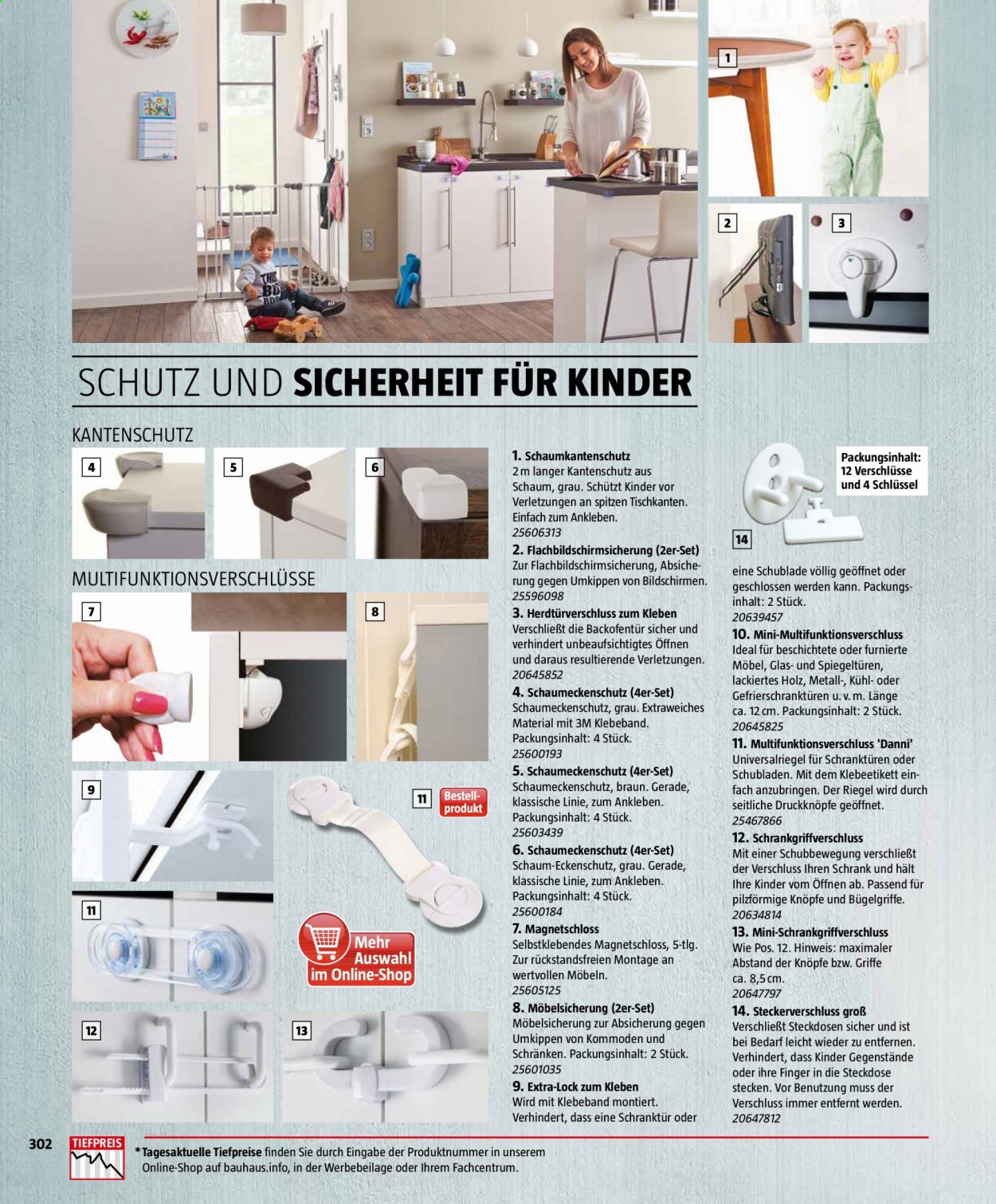 Bauhaus Prospekte . Seite 302