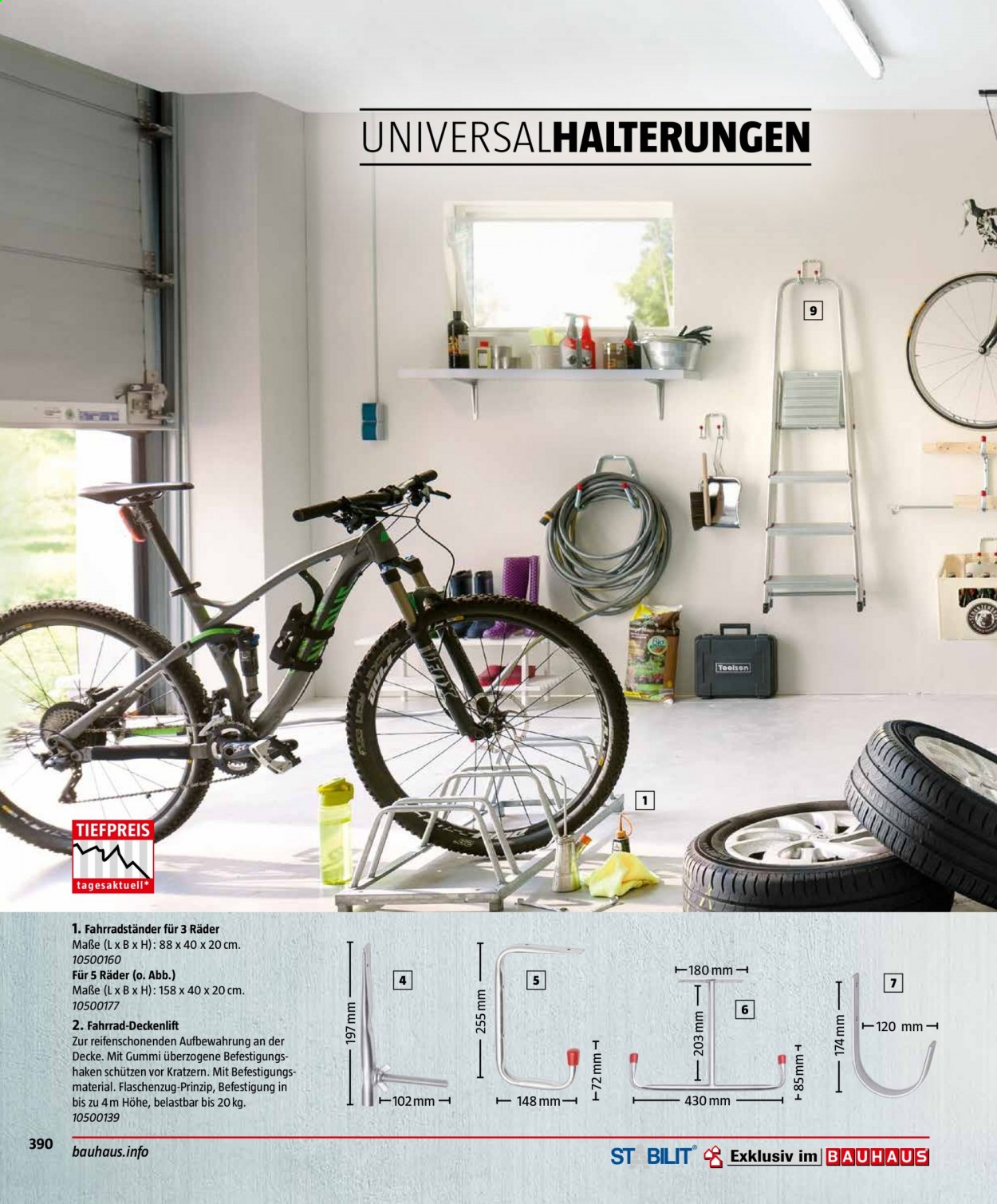 Bauhaus Prospekte . Seite 390