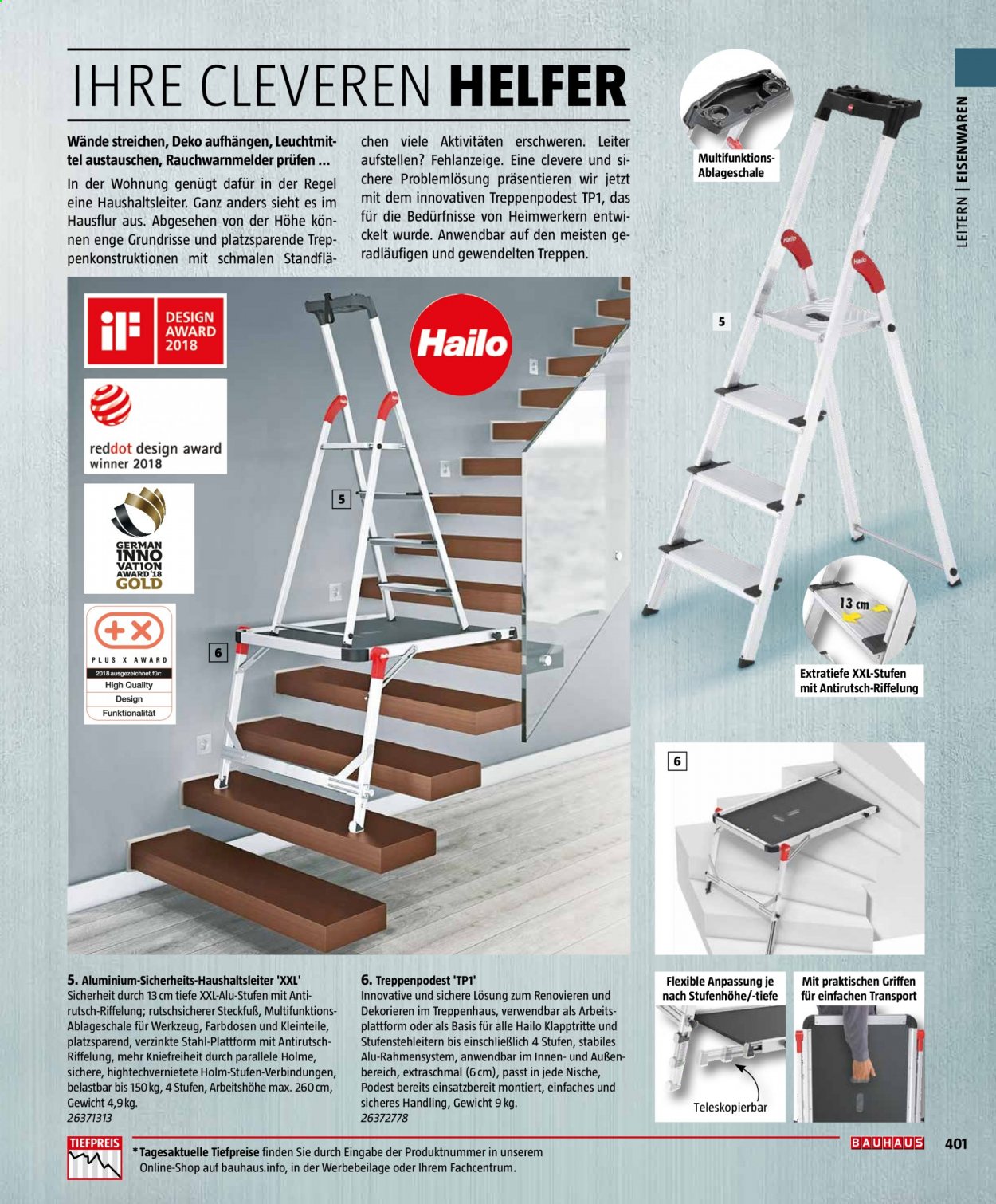 Bauhaus Prospekte . Seite 401