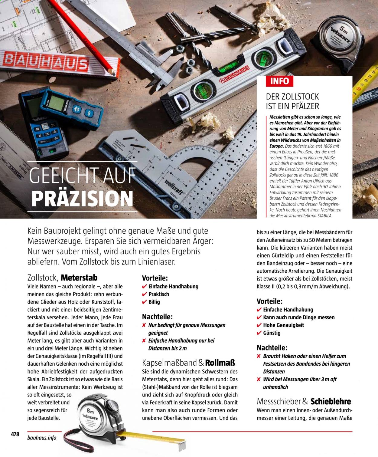 Bauhaus Prospekte . Seite 478