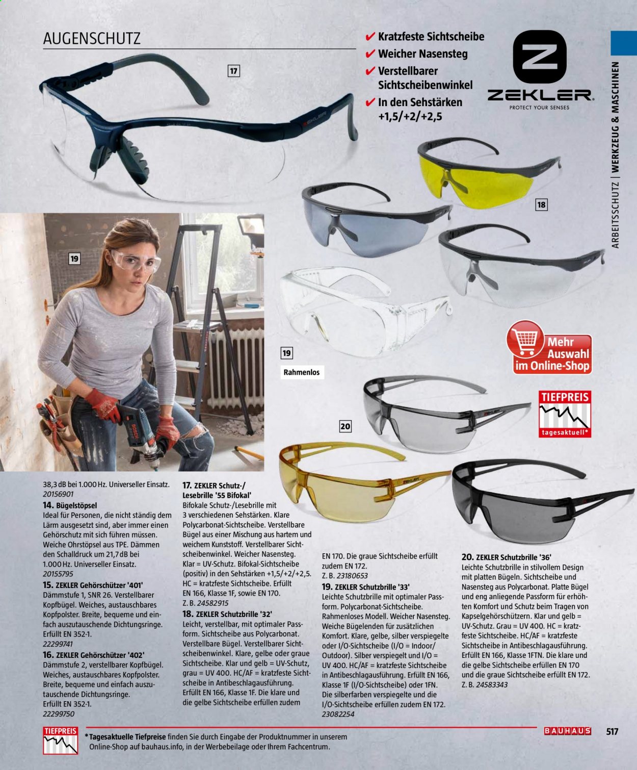 Bauhaus Prospekte . Seite 517